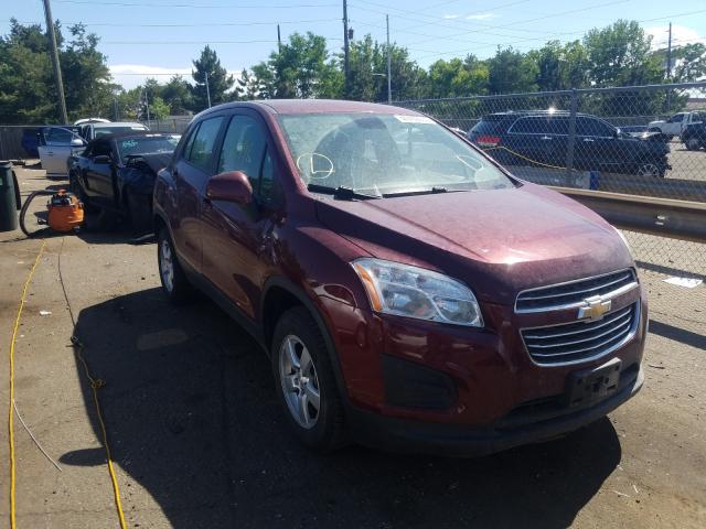 CHEVROLET TRAX LS 2016 3gncjnsb3gl120367