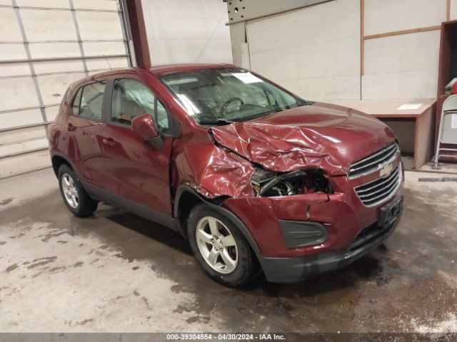 CHEVROLET TRAX 2016 3gncjnsb3gl250780