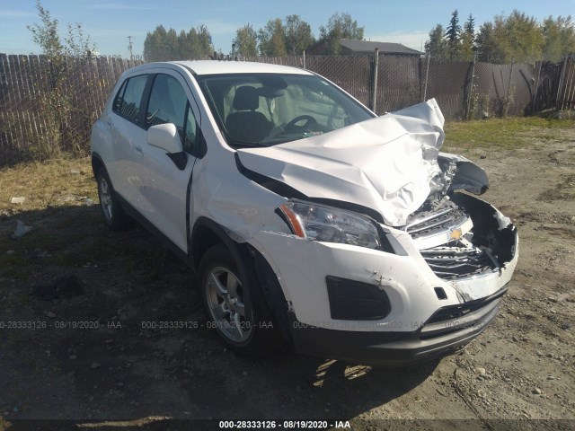 CHEVROLET TRAX 2016 3gncjnsb3gl256207