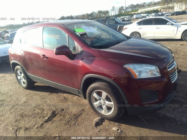 CHEVROLET TRAX 2016 3gncjnsb4gl214144