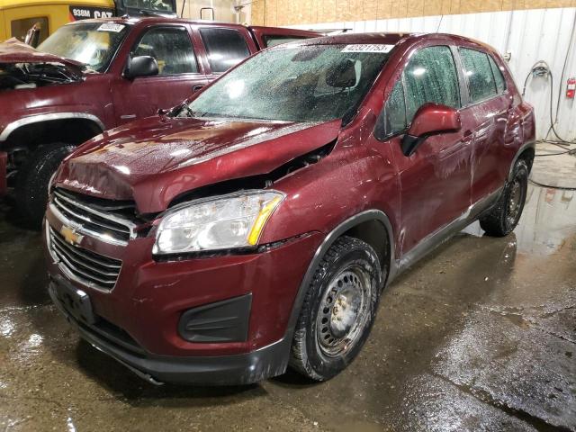 CHEVROLET TRAX LS 2016 3gncjnsb5gl269654