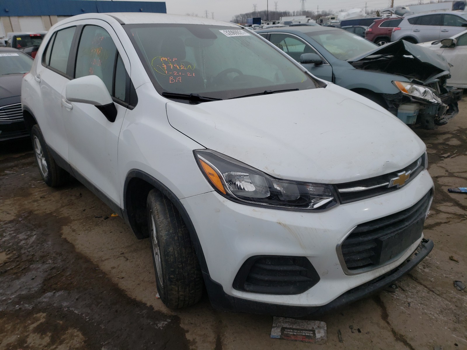 CHEVROLET TRAX LS 2017 3gncjnsb5hl289792