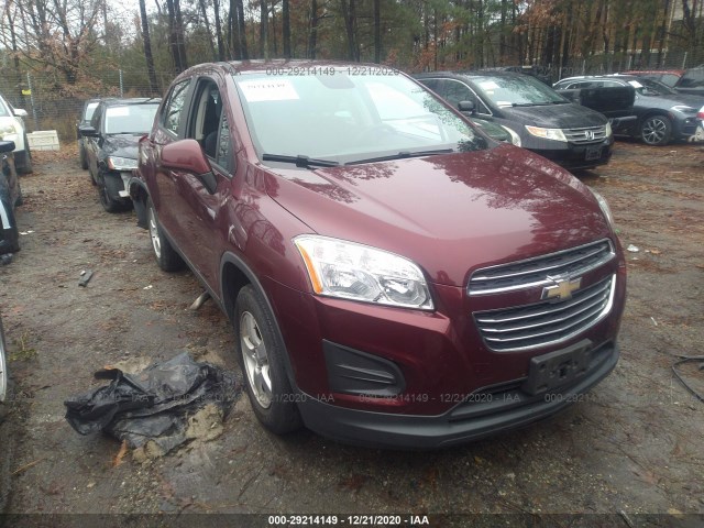 CHEVROLET TRAX 2016 3gncjnsb6gl245329