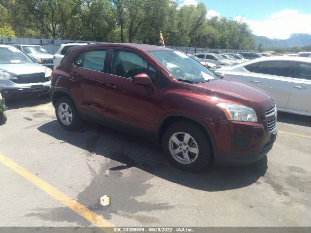 CHEVROLET TRAX 2016 3gncjnsb6gl259604