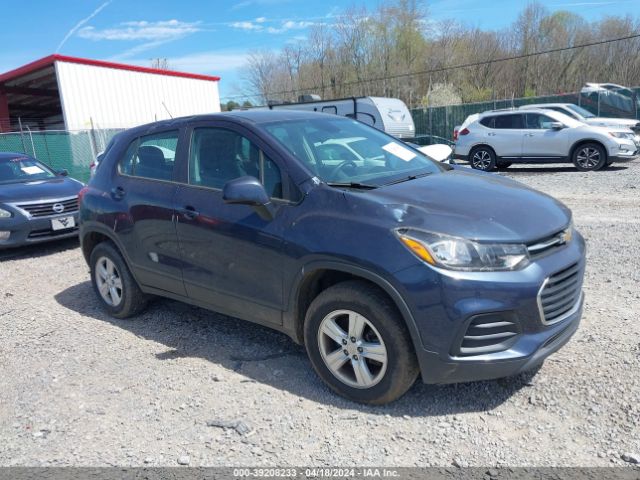 CHEVROLET TRAX 2018 3gncjnsb6jl178948