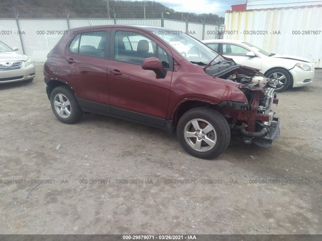 CHEVROLET TRAX 2016 3gncjnsb8gl245025