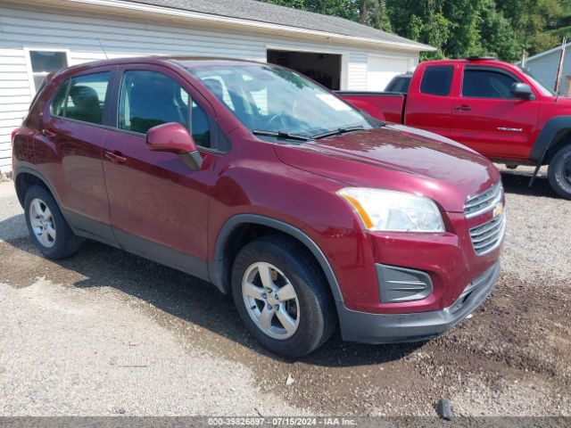 CHEVROLET TRAX 2016 3gncjnsb8gl246465