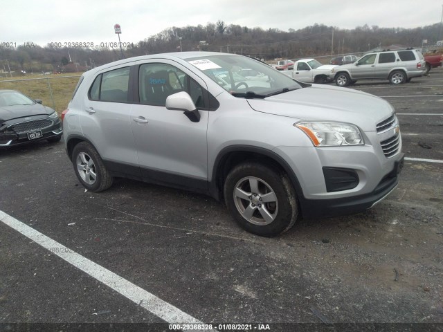 CHEVROLET TRAX 2016 3gncjnsb9gl263730