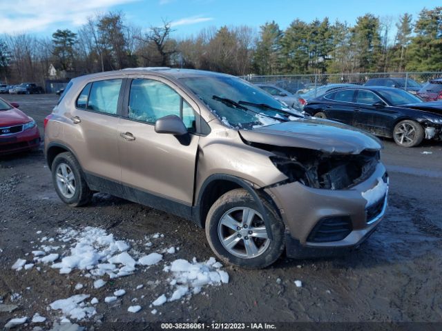 CHEVROLET TRAX 2018 3gncjnsb9jl314988