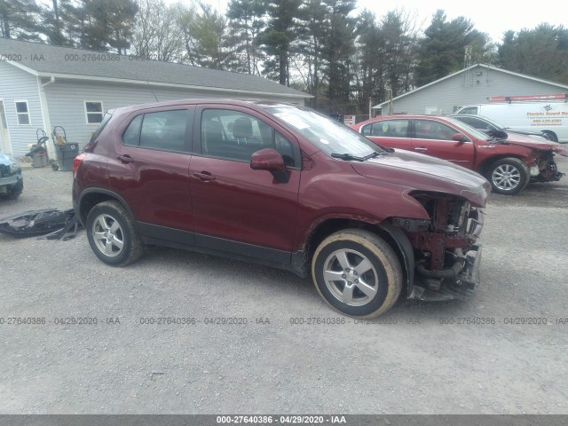 CHEVROLET TRAX 2016 3gncjnsbxgl122942