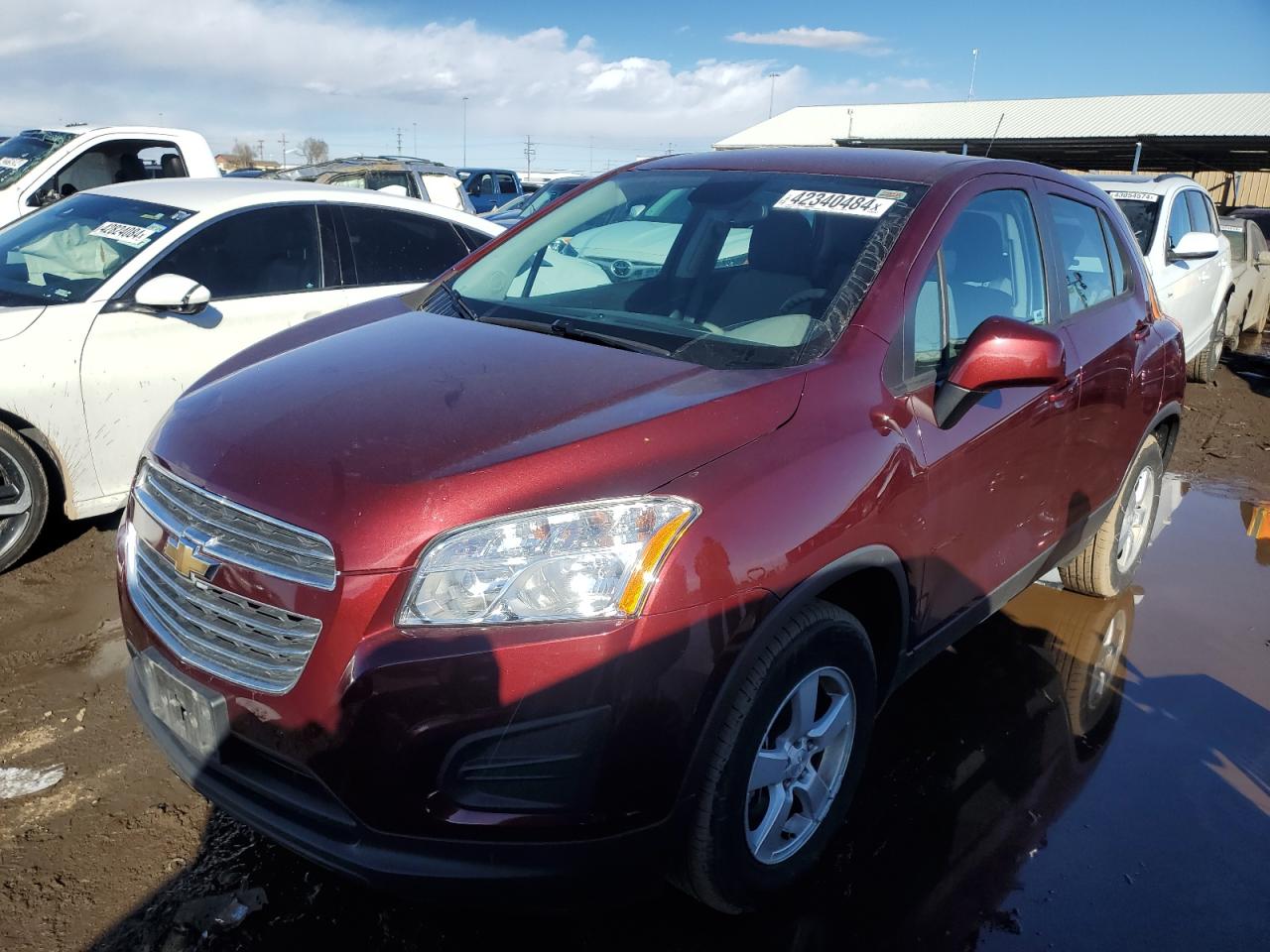 CHEVROLET TRAX 2016 3gncjnsbxgl154290