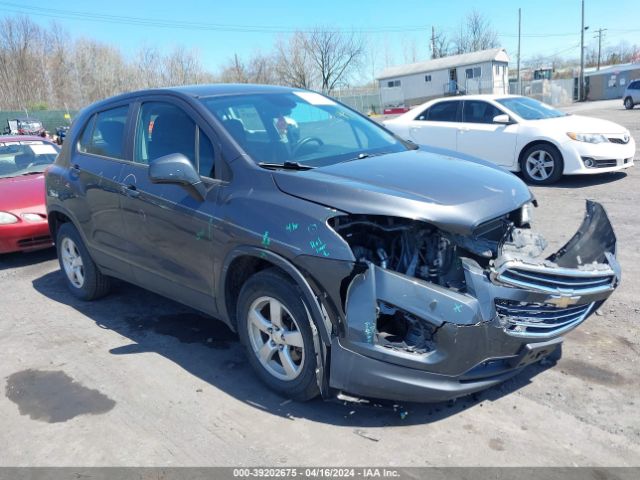 CHEVROLET TRAX 2016 3gncjnsbxgl245110