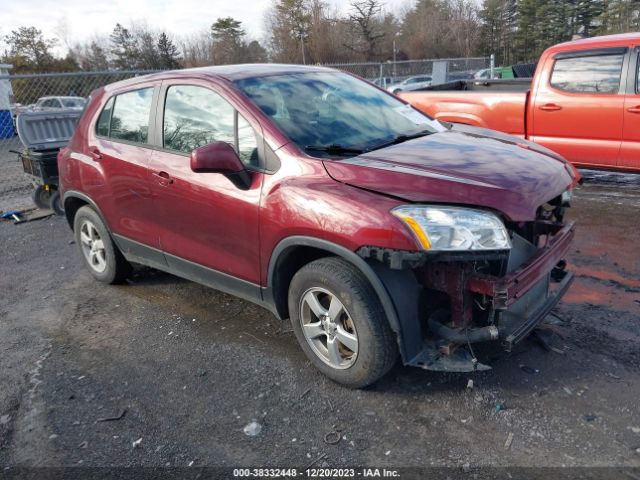 CHEVROLET TRAX 2016 3gncjnsbxgl256009