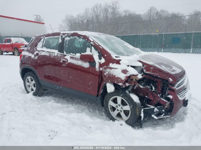 CHEVROLET TRAX 2016 3gncjnsbxgl265776