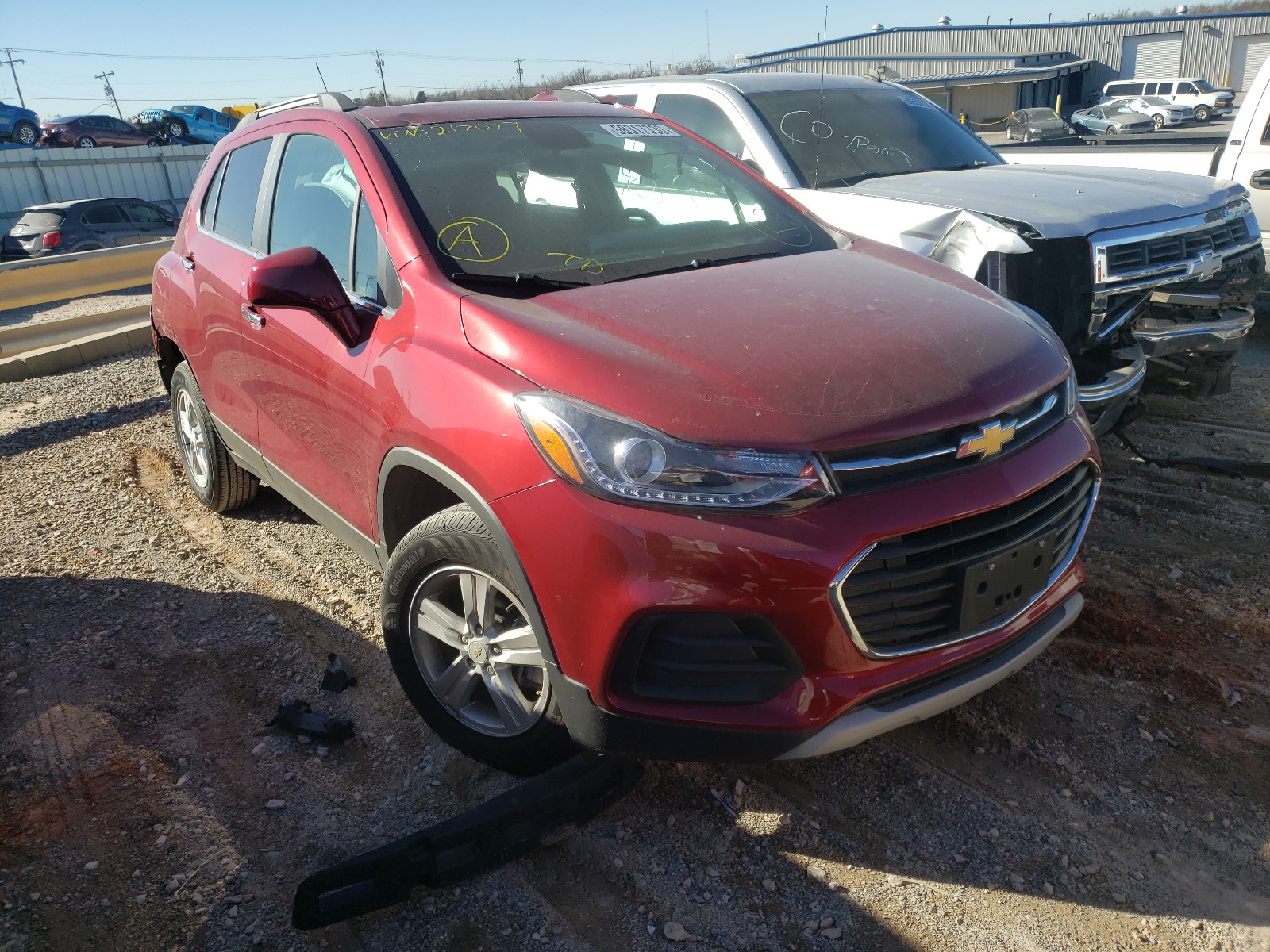 CHEVROLET TRAX 1LT 2019 3gncjpsb1kl217037