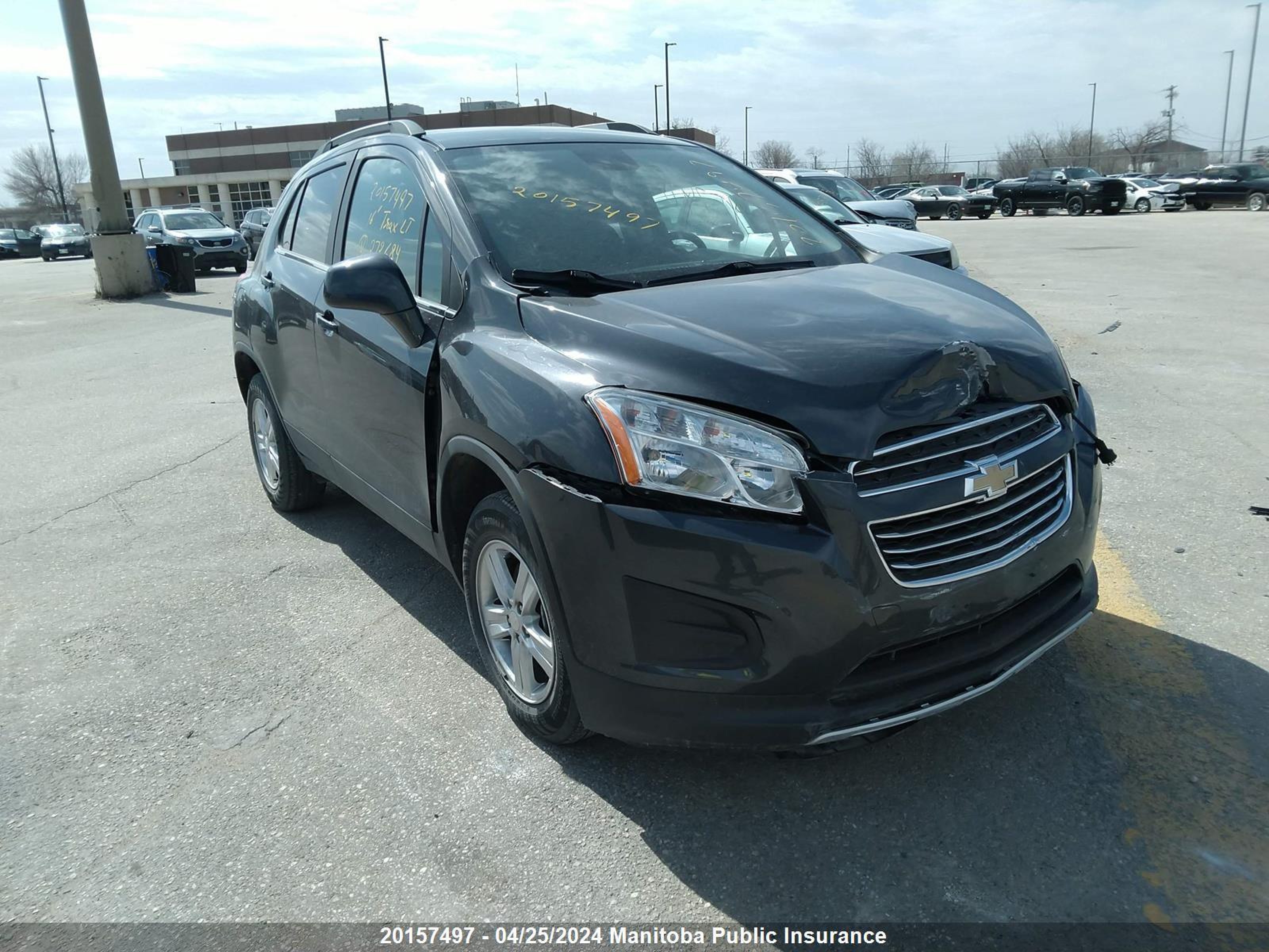 CHEVROLET TRAX 2016 3gncjpsb2gl272684