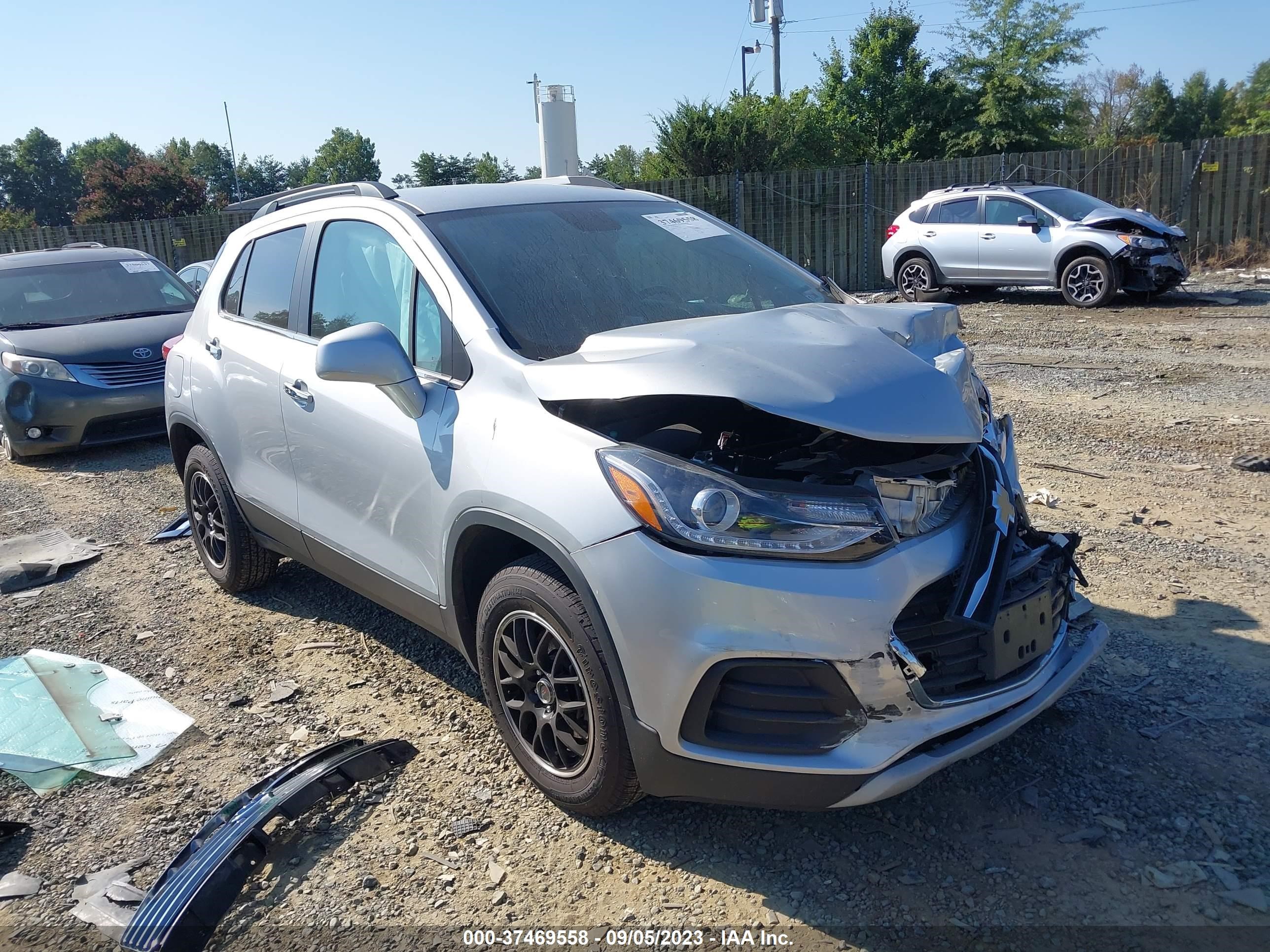 CHEVROLET TRAX 2019 3gncjpsb2kl274850