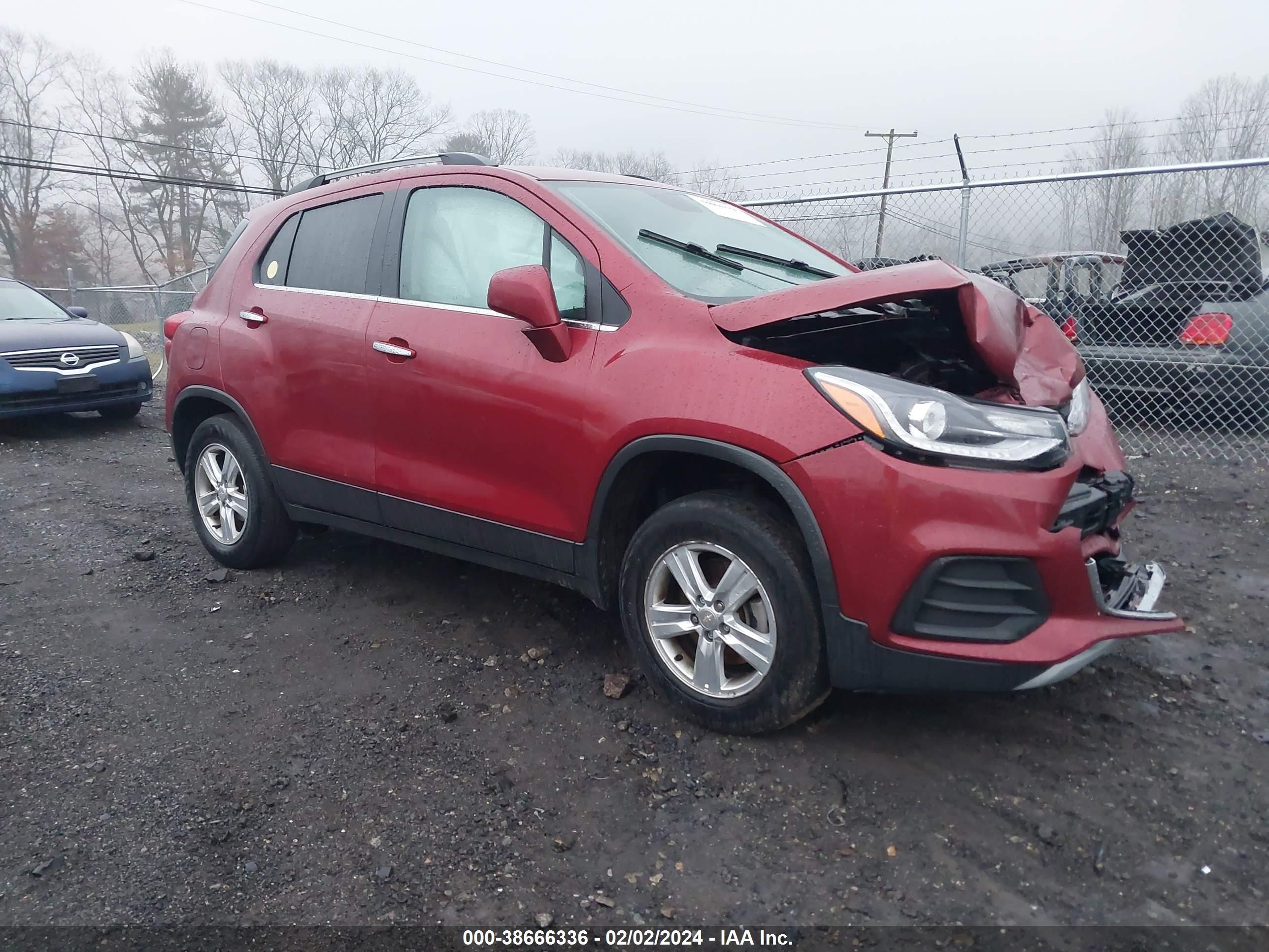 CHEVROLET TRAX 2018 3gncjpsb6jl418463