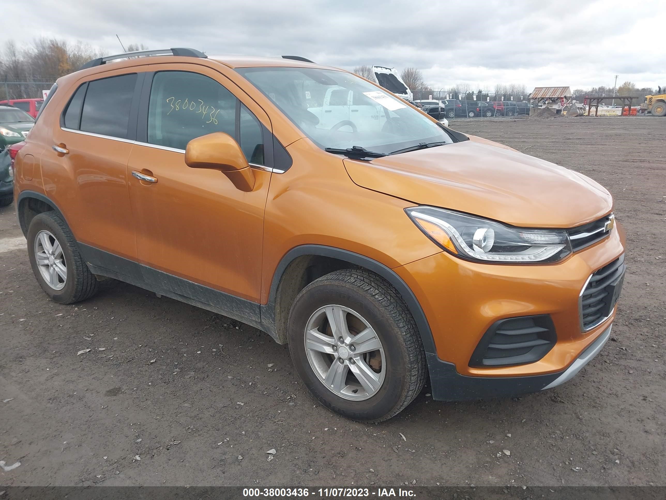 CHEVROLET TRAX 2017 3gncjpsb7hl168712