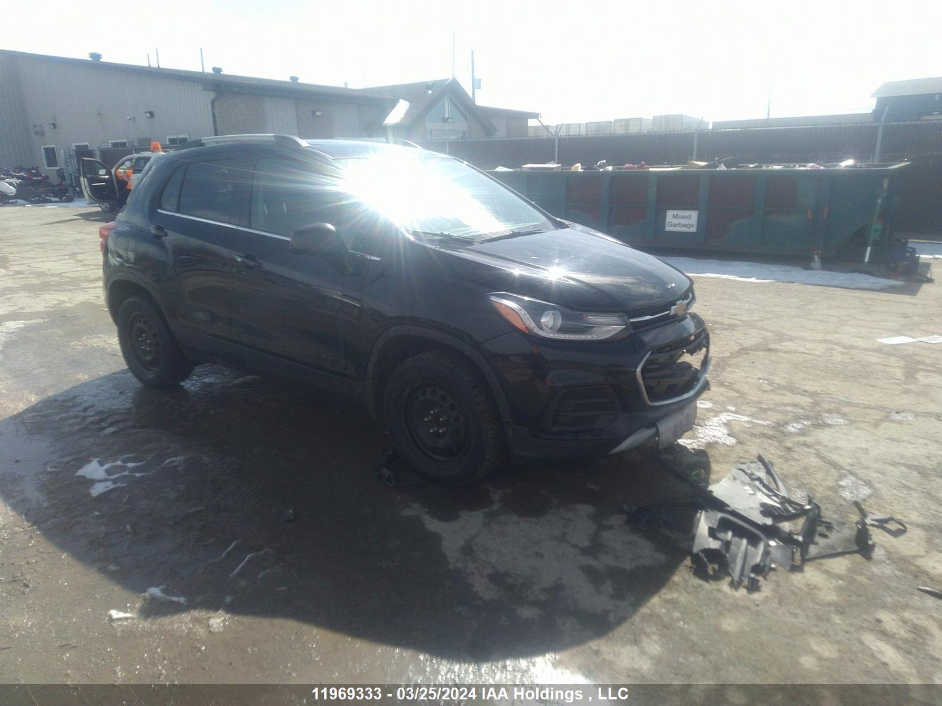 CHEVROLET TRAX 2018 3gncjpsb7jl322471