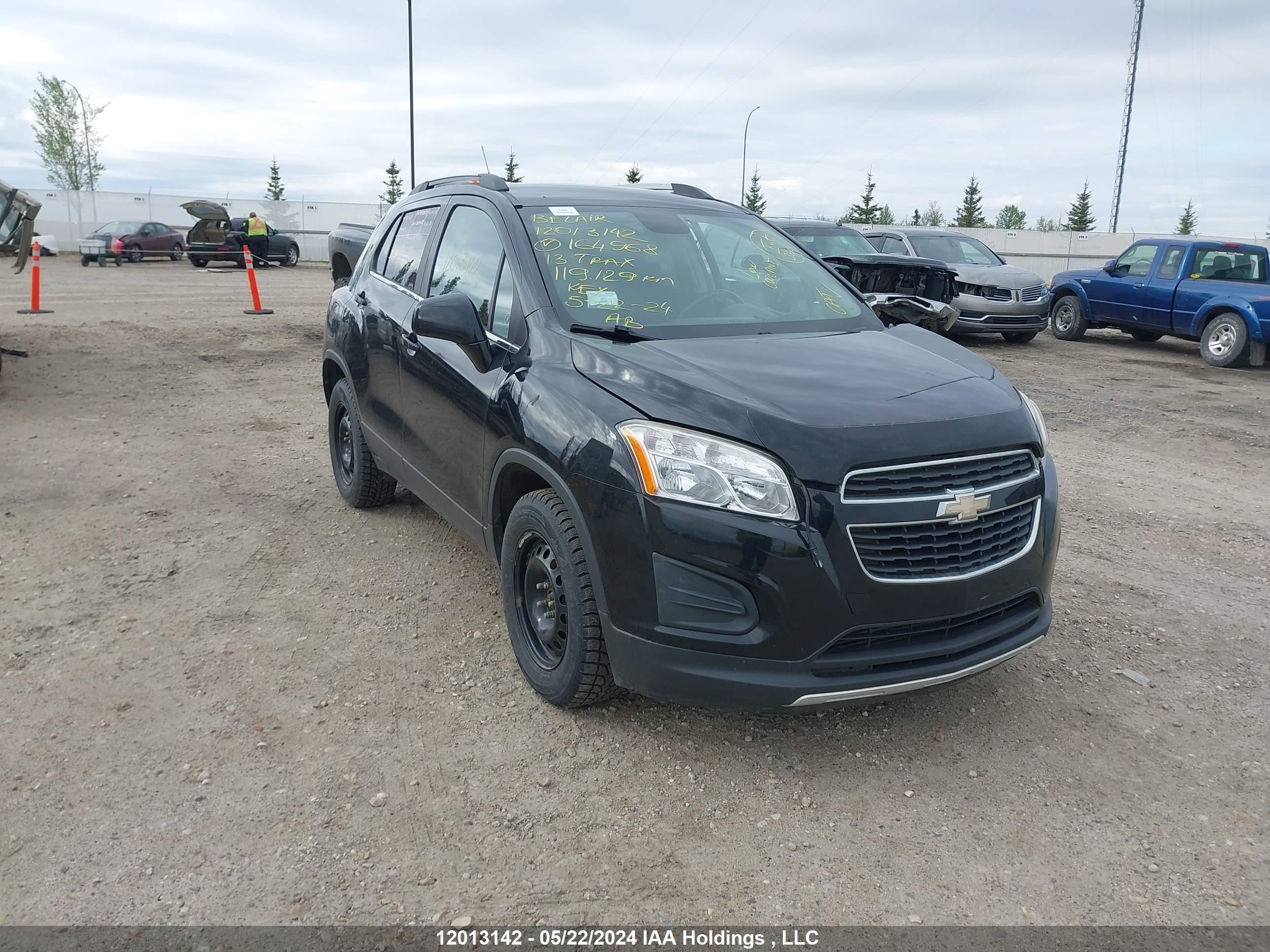 CHEVROLET TRAX 2013 3gncjpsb8dl164968