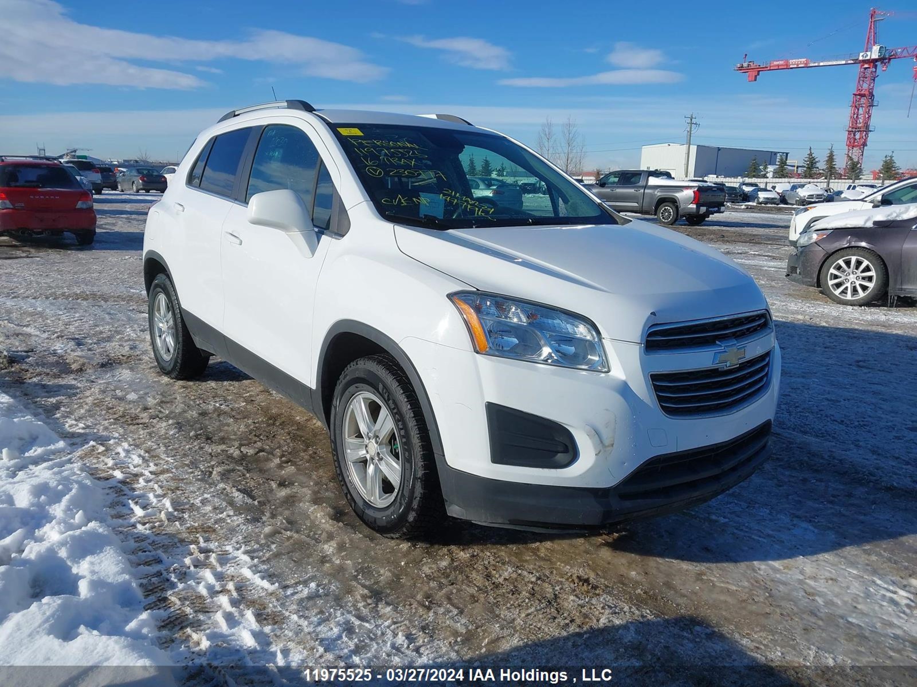 CHEVROLET TRAX 2016 3gncjpsb8gl230777