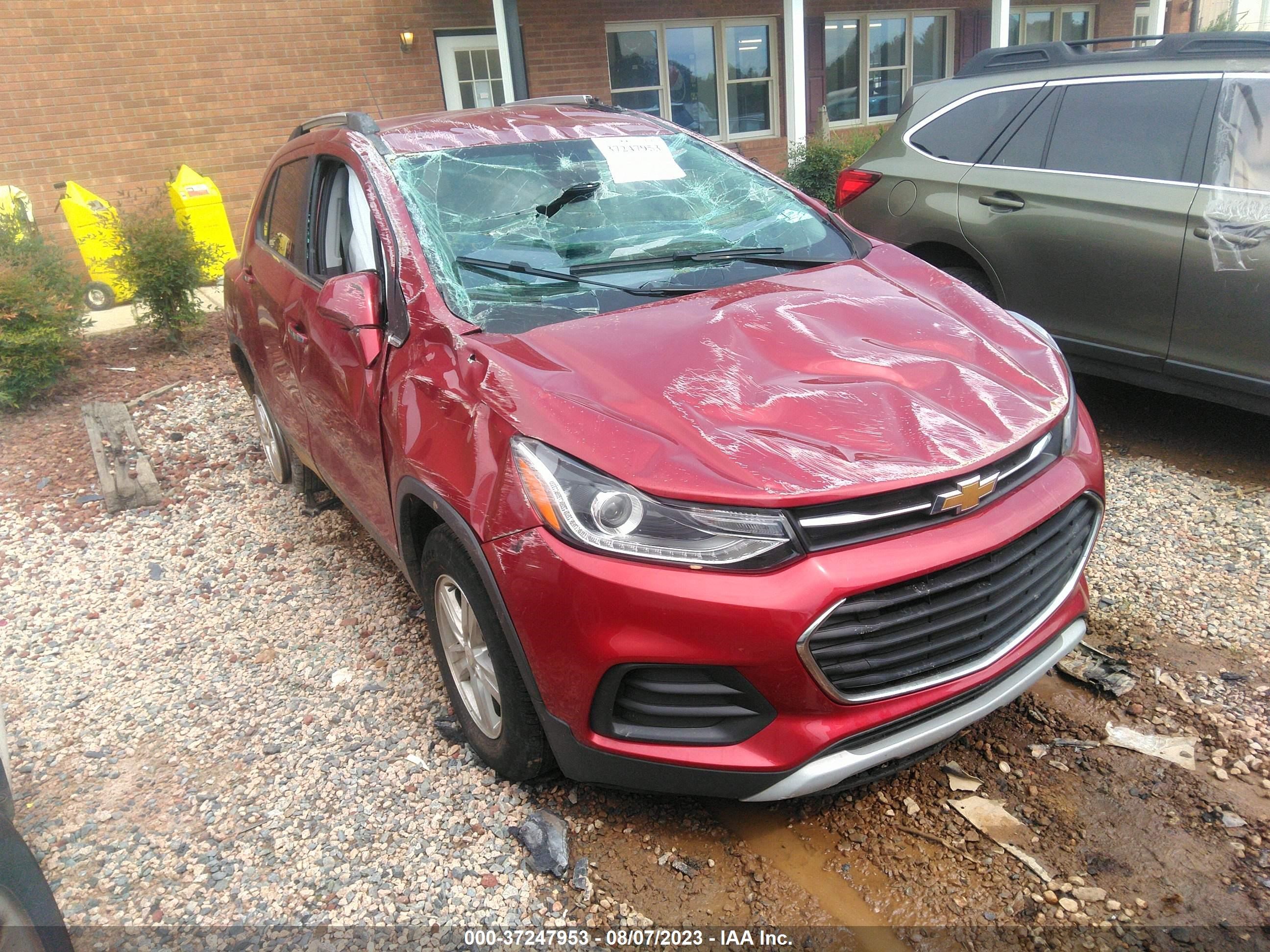 CHEVROLET TRAX 2018 3gncjpsb9jl226390