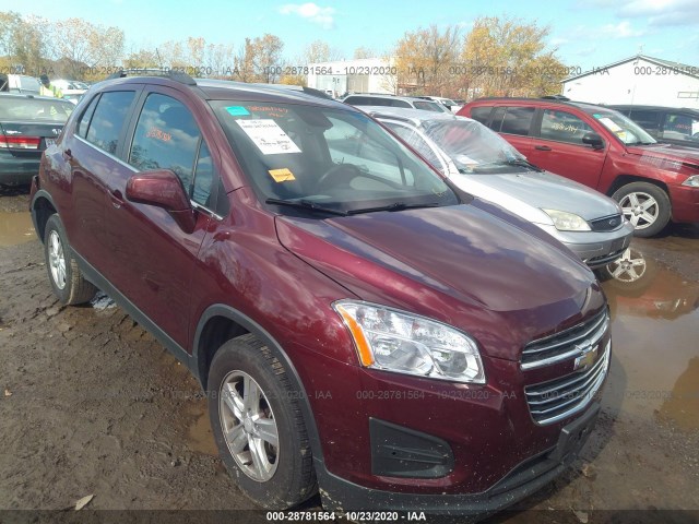 CHEVROLET TRAX 2016 3gncjpsbxgl264154