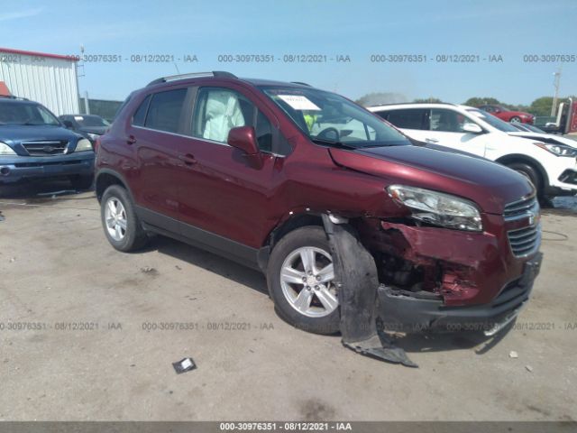 CHEVROLET TRAX 2016 3gncjpsbxgl278507