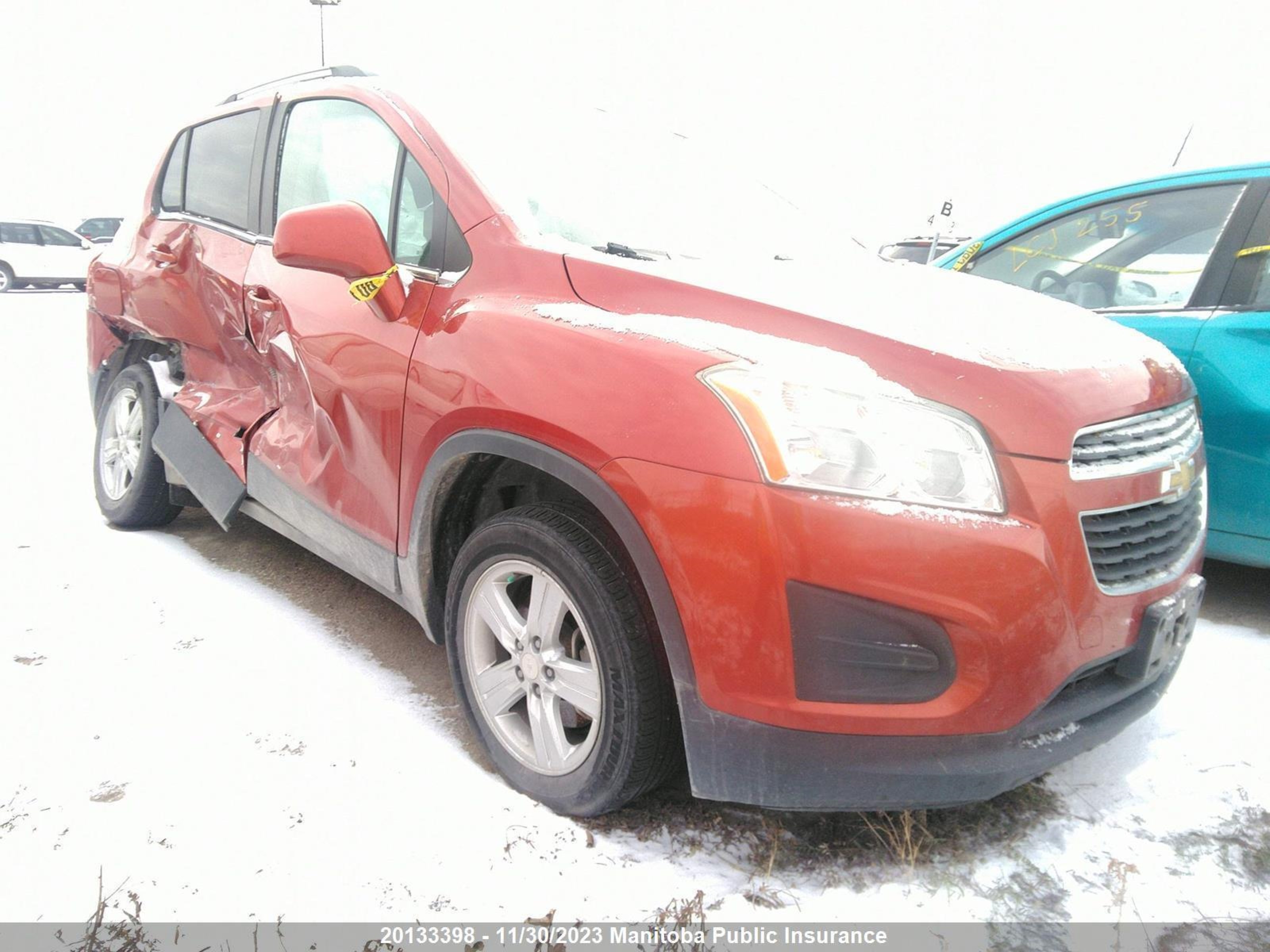 CHEVROLET TRAX 2014 3gncjreb4el162613