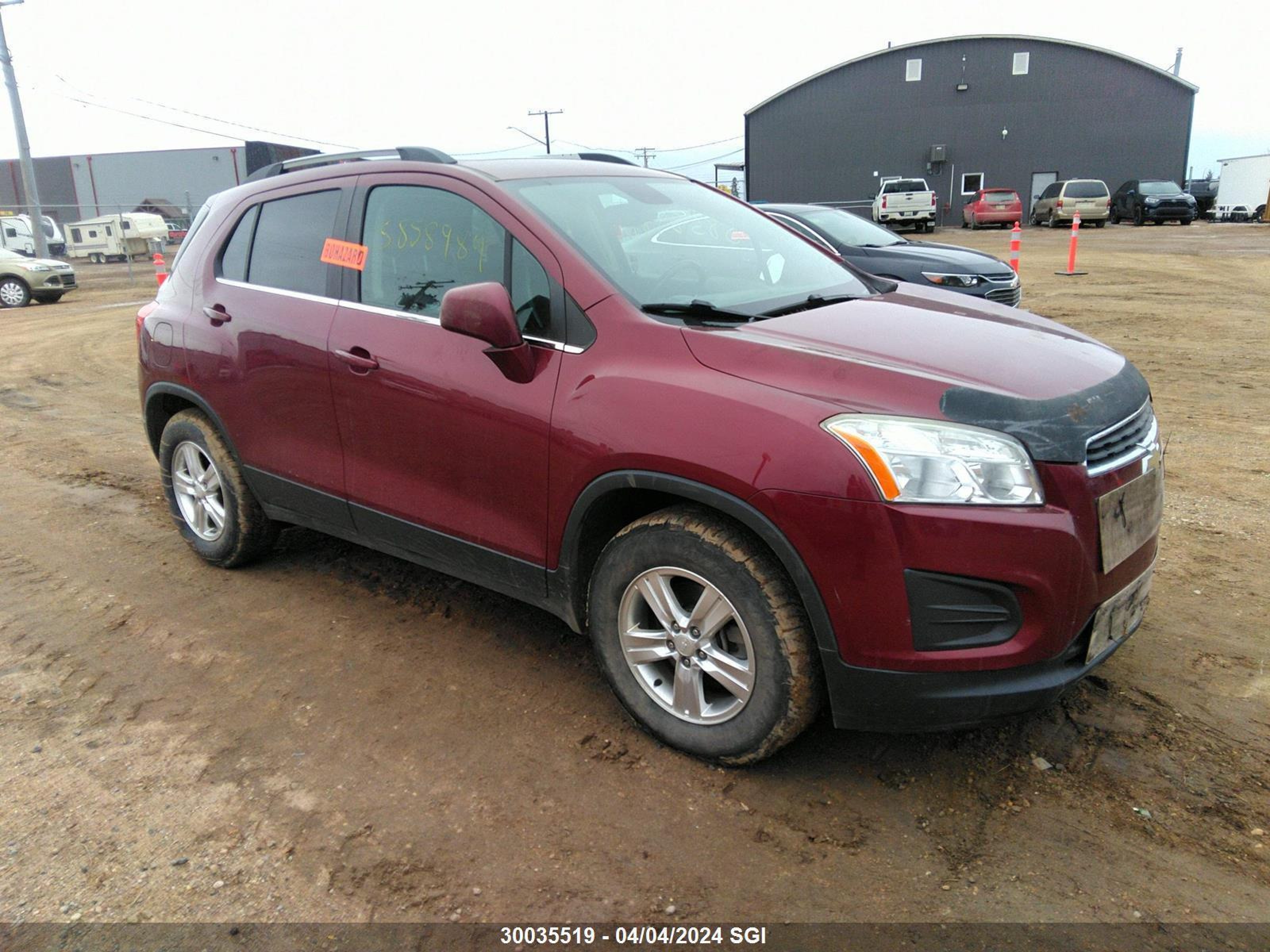 CHEVROLET TRAX 2014 3gncjrsb0el163004