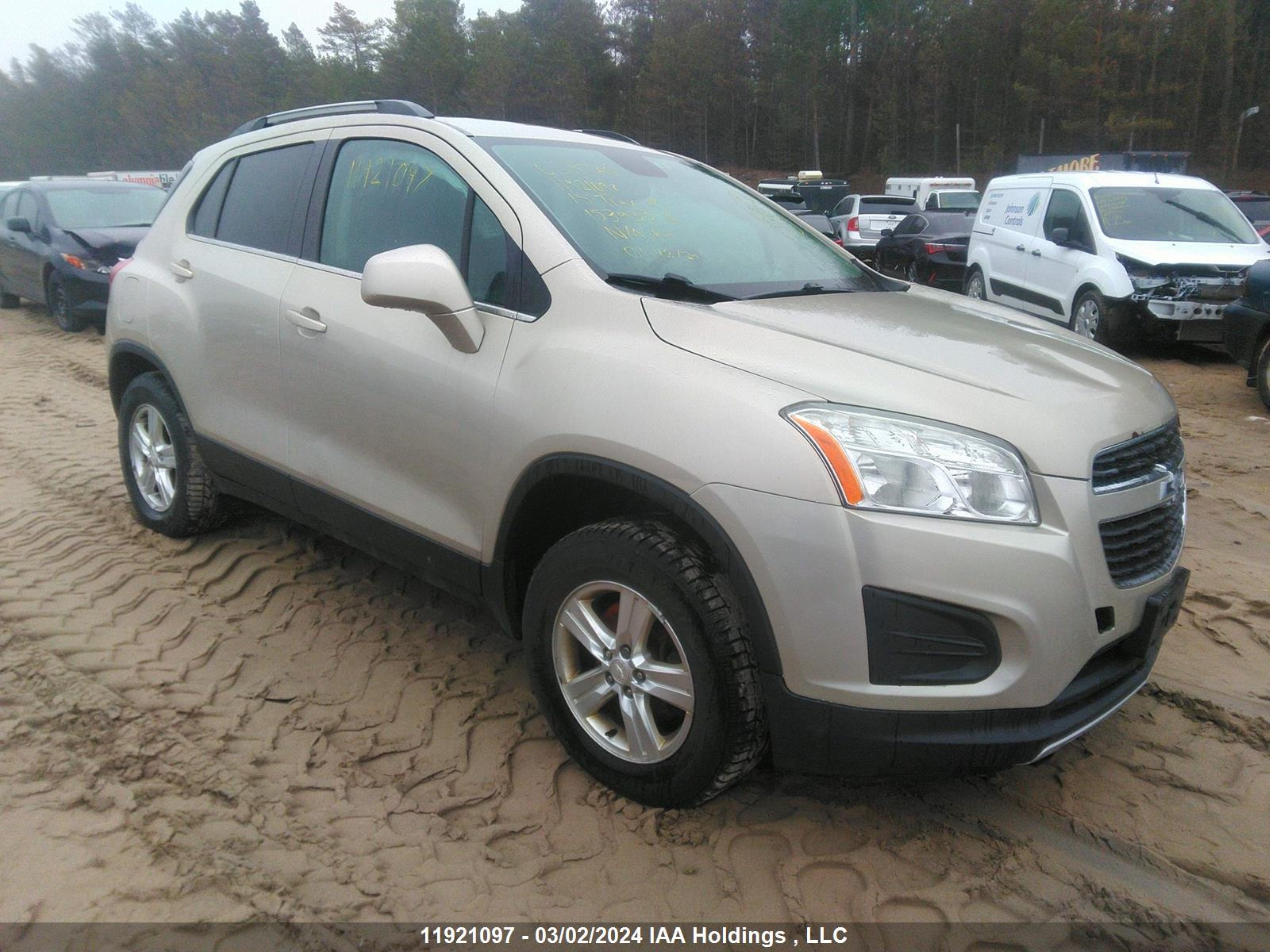 CHEVROLET TRAX 2015 3gncjrsb2fl153933