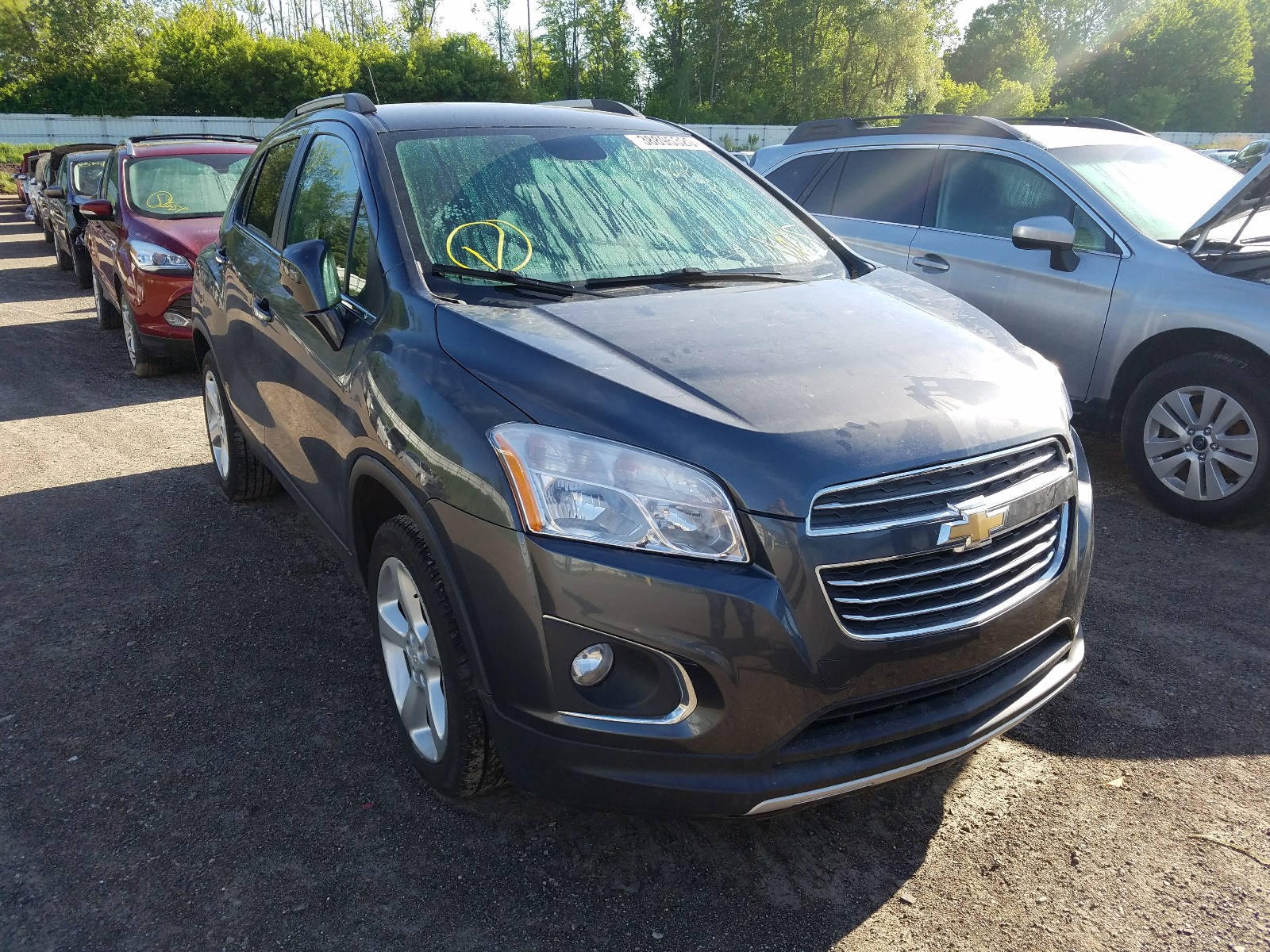 CHEVROLET TRAX LTZ 2016 3gncjrsb2gl162231