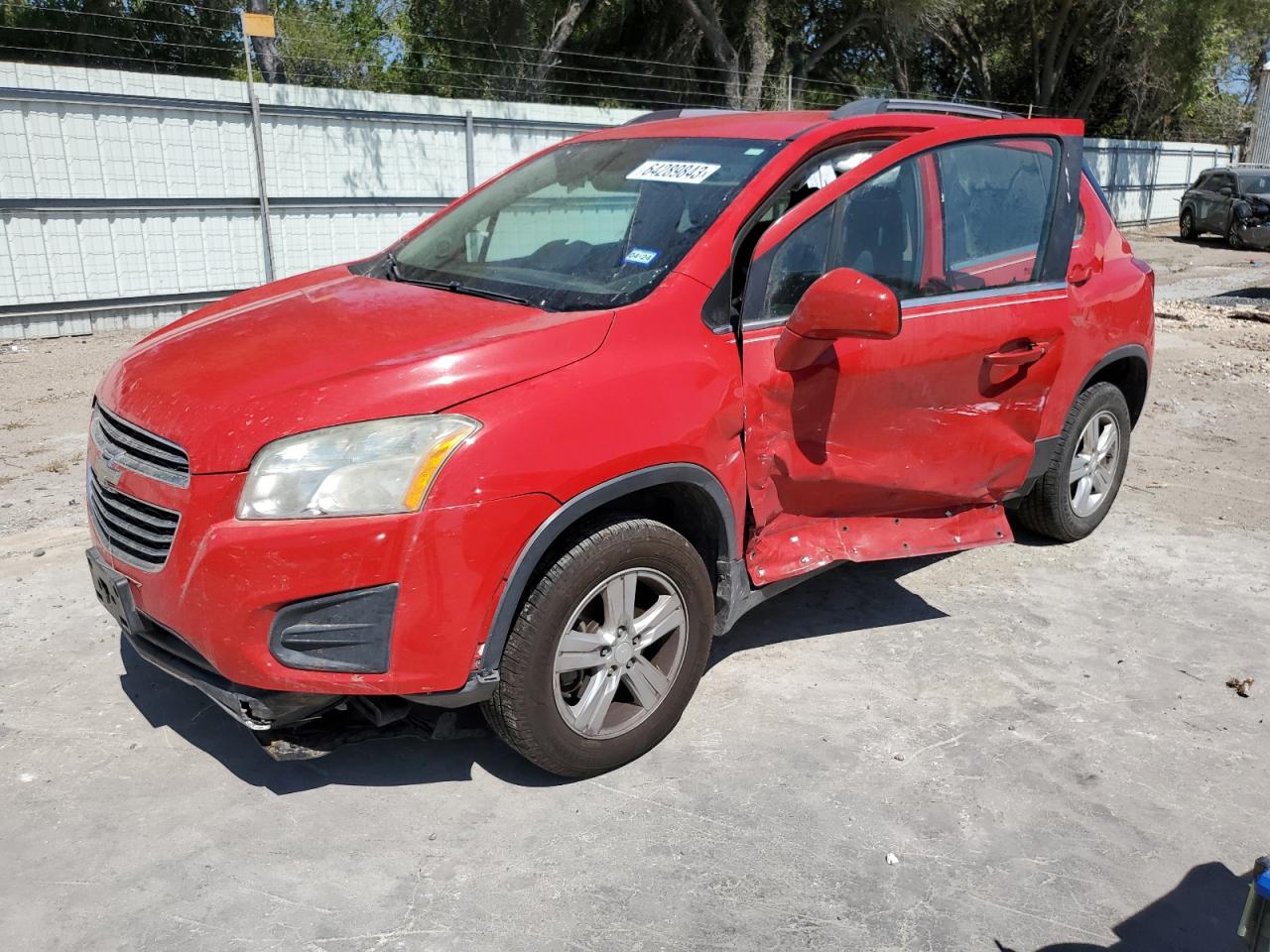 CHEVROLET TRAX 2015 3gncjrsb6fl196039