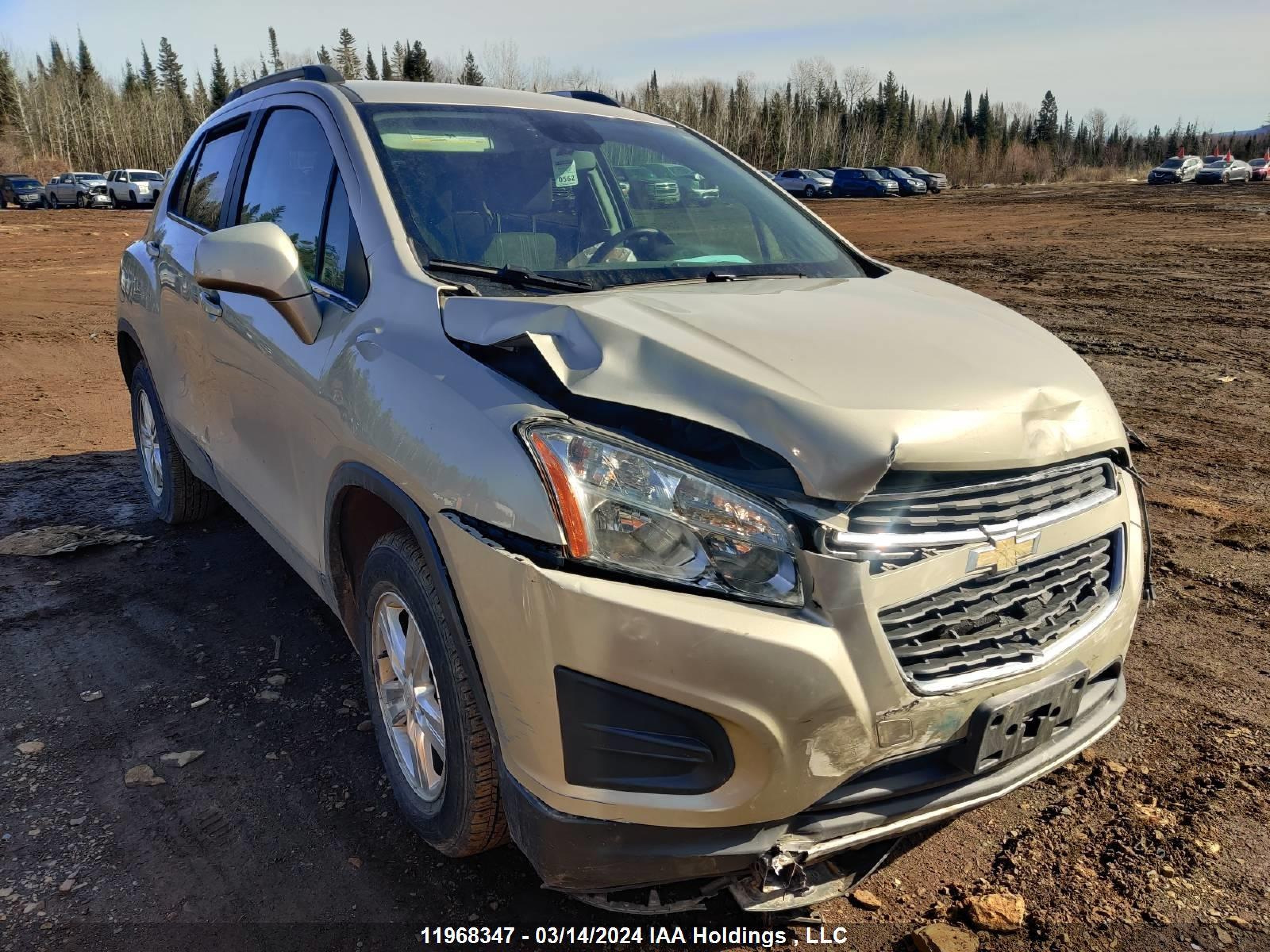 CHEVROLET TRAX 2015 3gncjrsb7fl119857