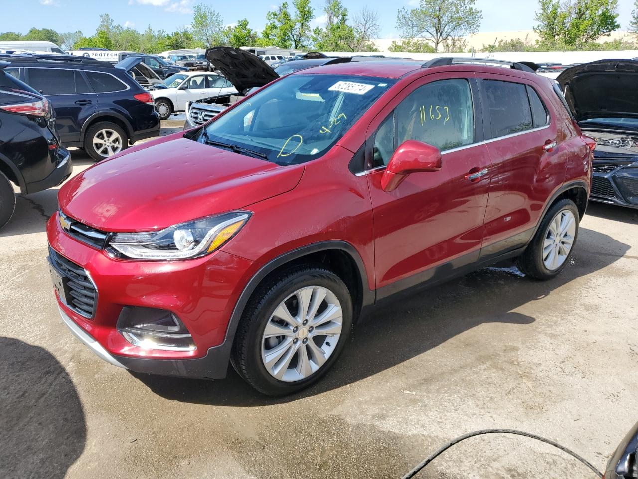 CHEVROLET TRAX 2018 3gncjrsb8jl243399