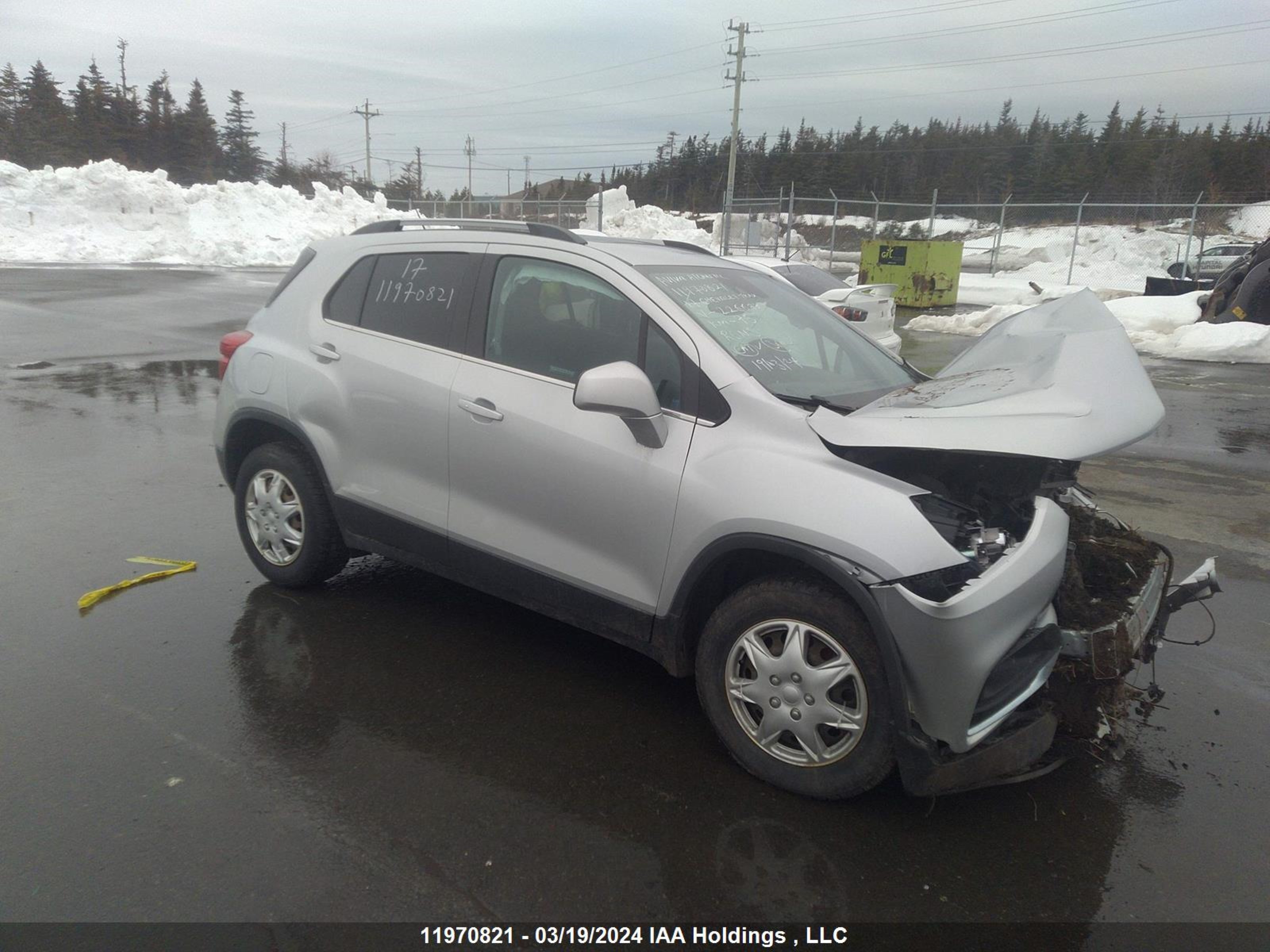 CHEVROLET TRAX 2017 3gncjrsbxhl226677