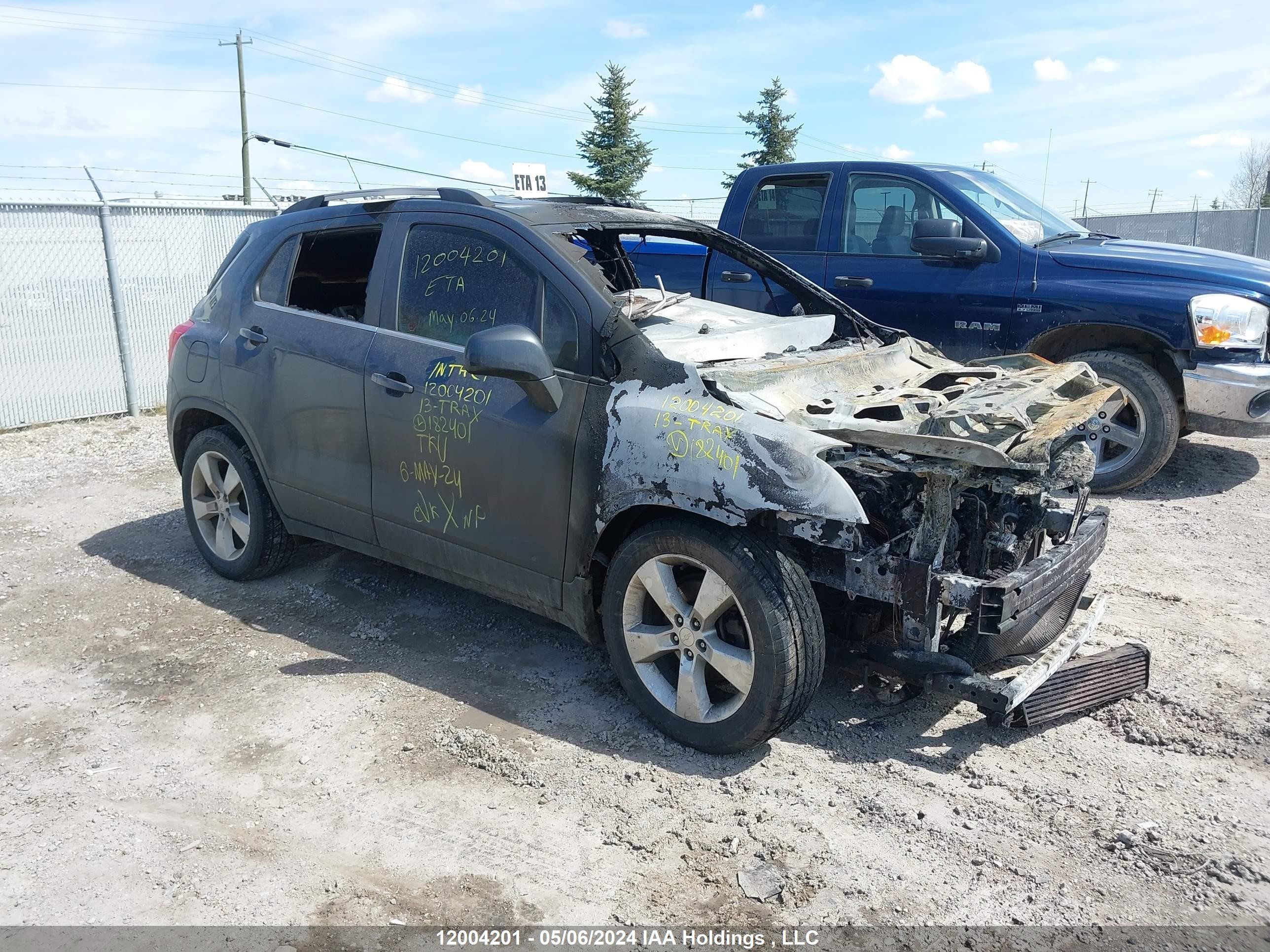 CHEVROLET TRAX 2013 3gncjssb9dl182401