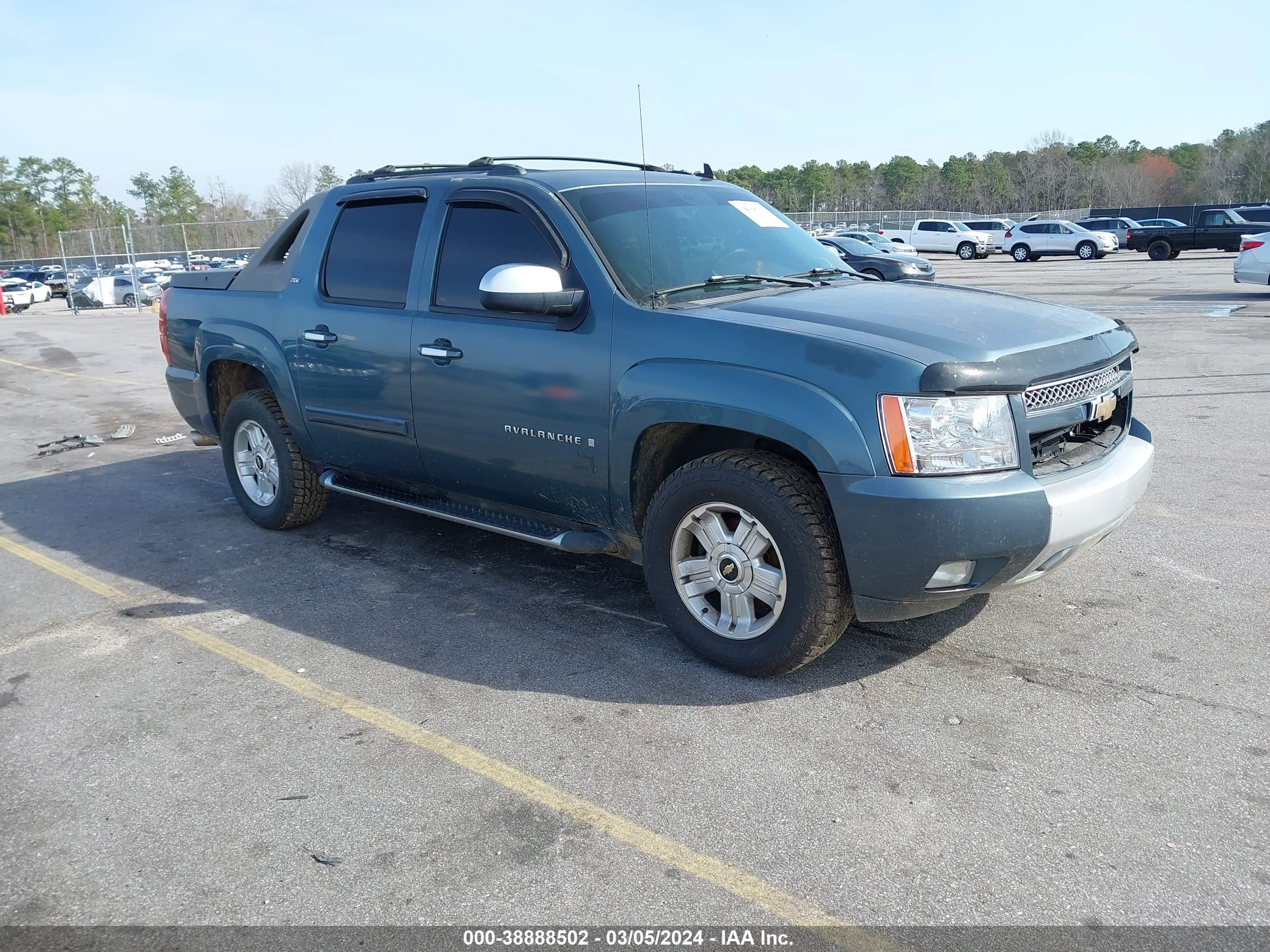 CHEVROLET AVALANCHE 2008 3gnec12038g127615