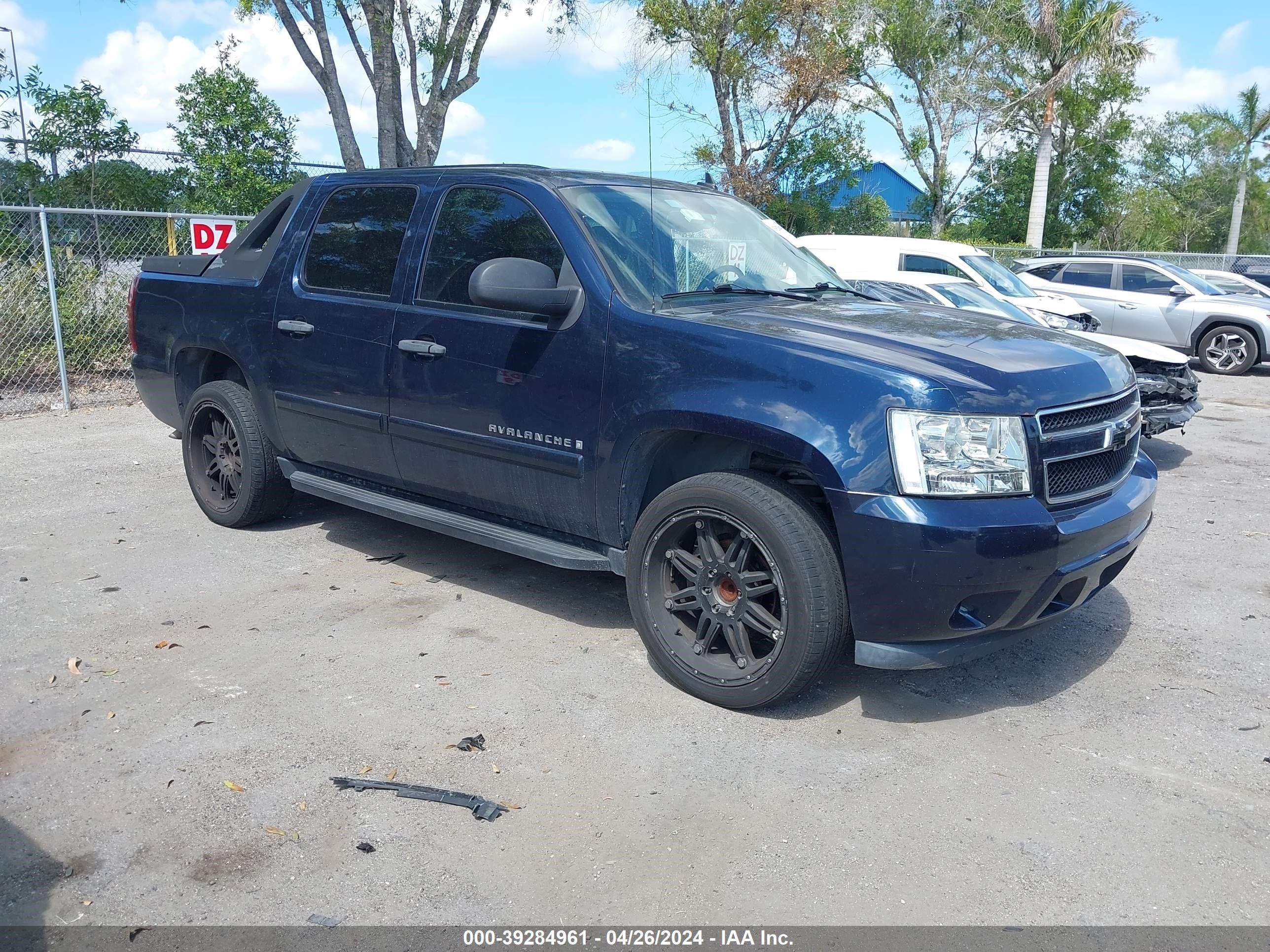 CHEVROLET AVALANCHE 2008 3gnec12038g239041