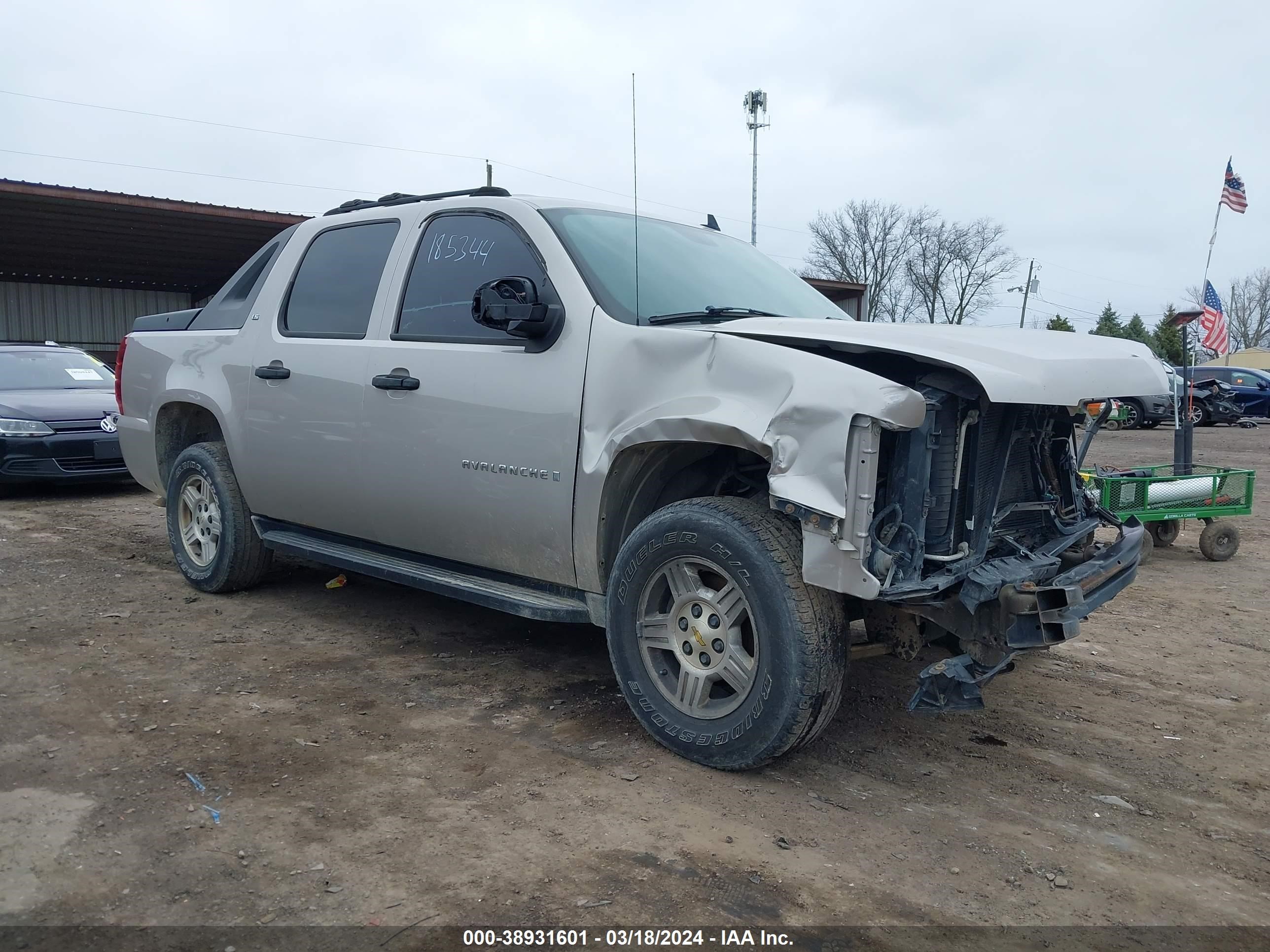 CHEVROLET AVALANCHE 2007 3gnec12047g185344