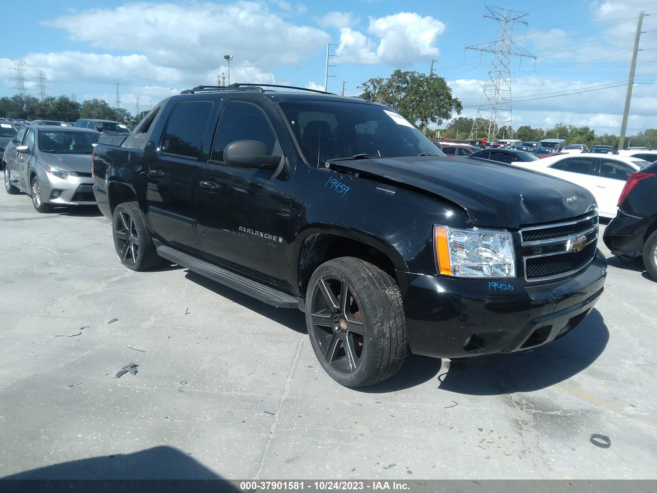 CHEVROLET AVALANCHE 2008 3gnec12088g221604