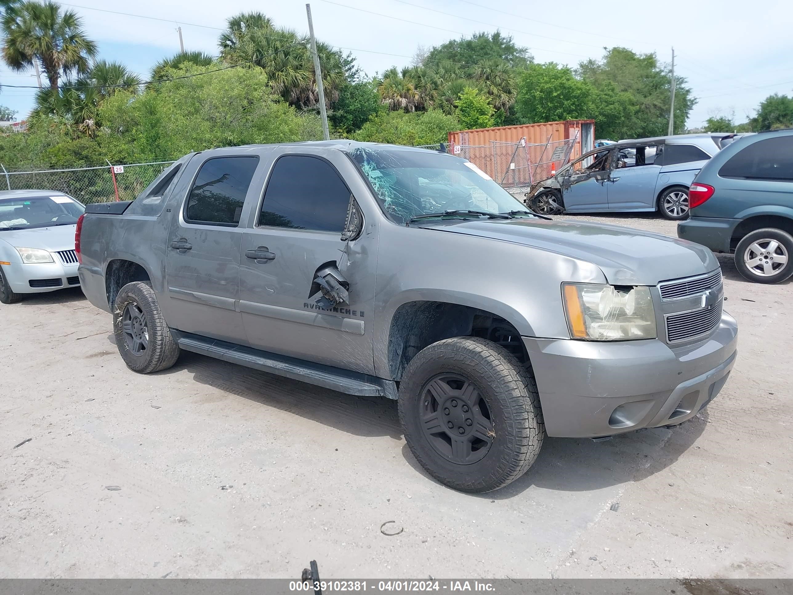 CHEVROLET AVALANCHE 2007 3gnec120x7g213194