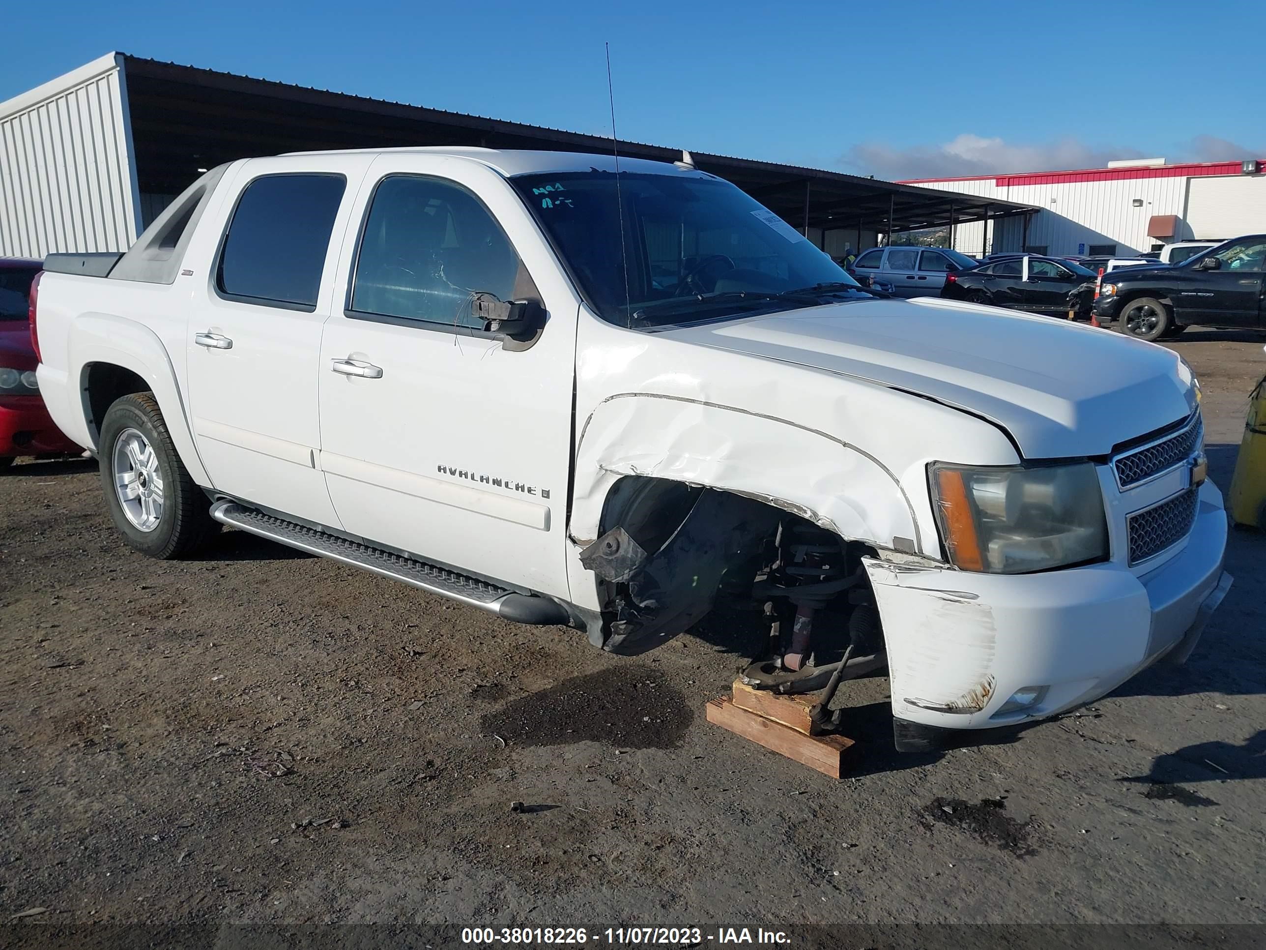 CHEVROLET AVALANCHE 2007 3gnec120x7g254215