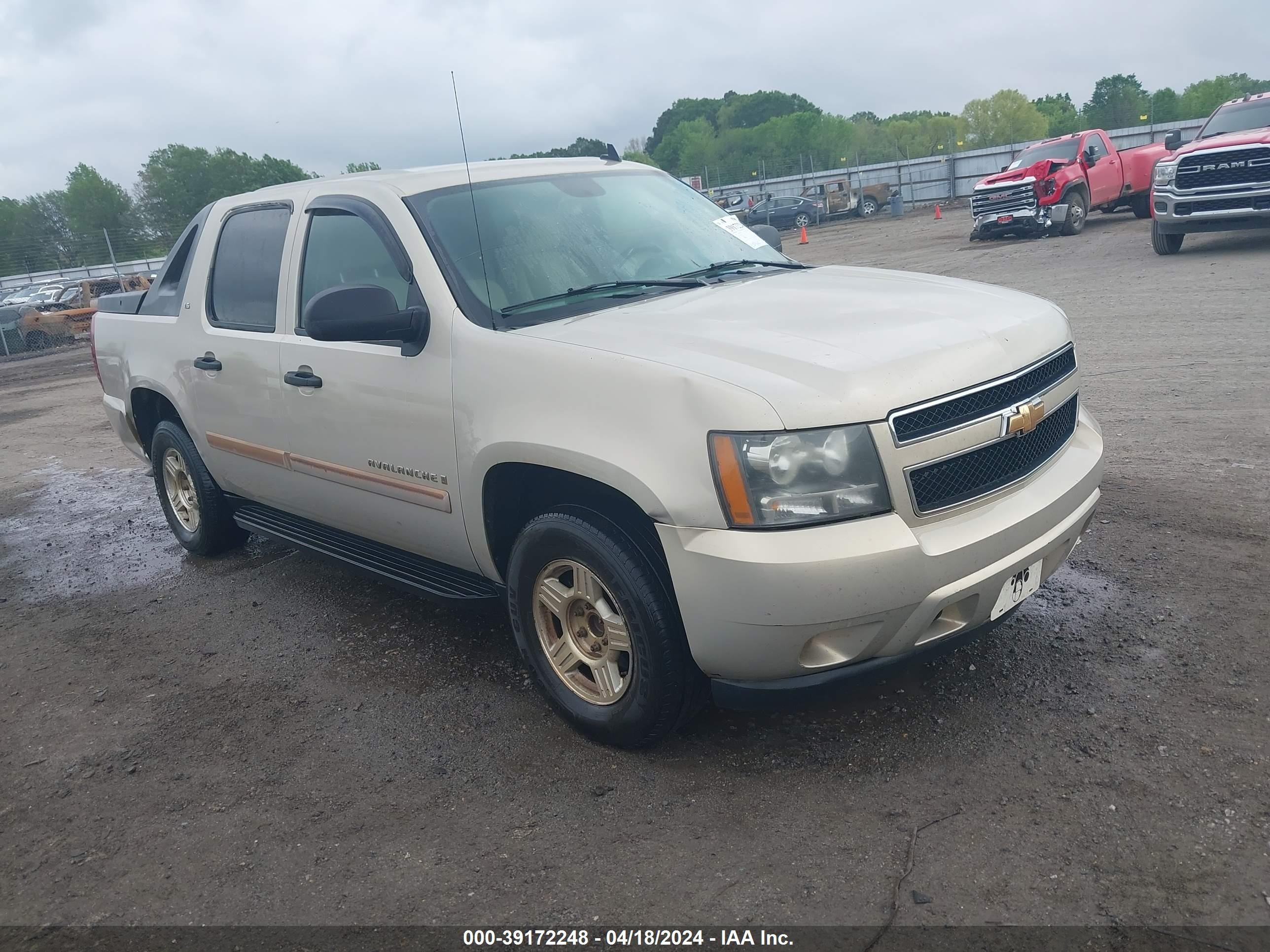 CHEVROLET AVALANCHE 2007 3gnec12j27g267551