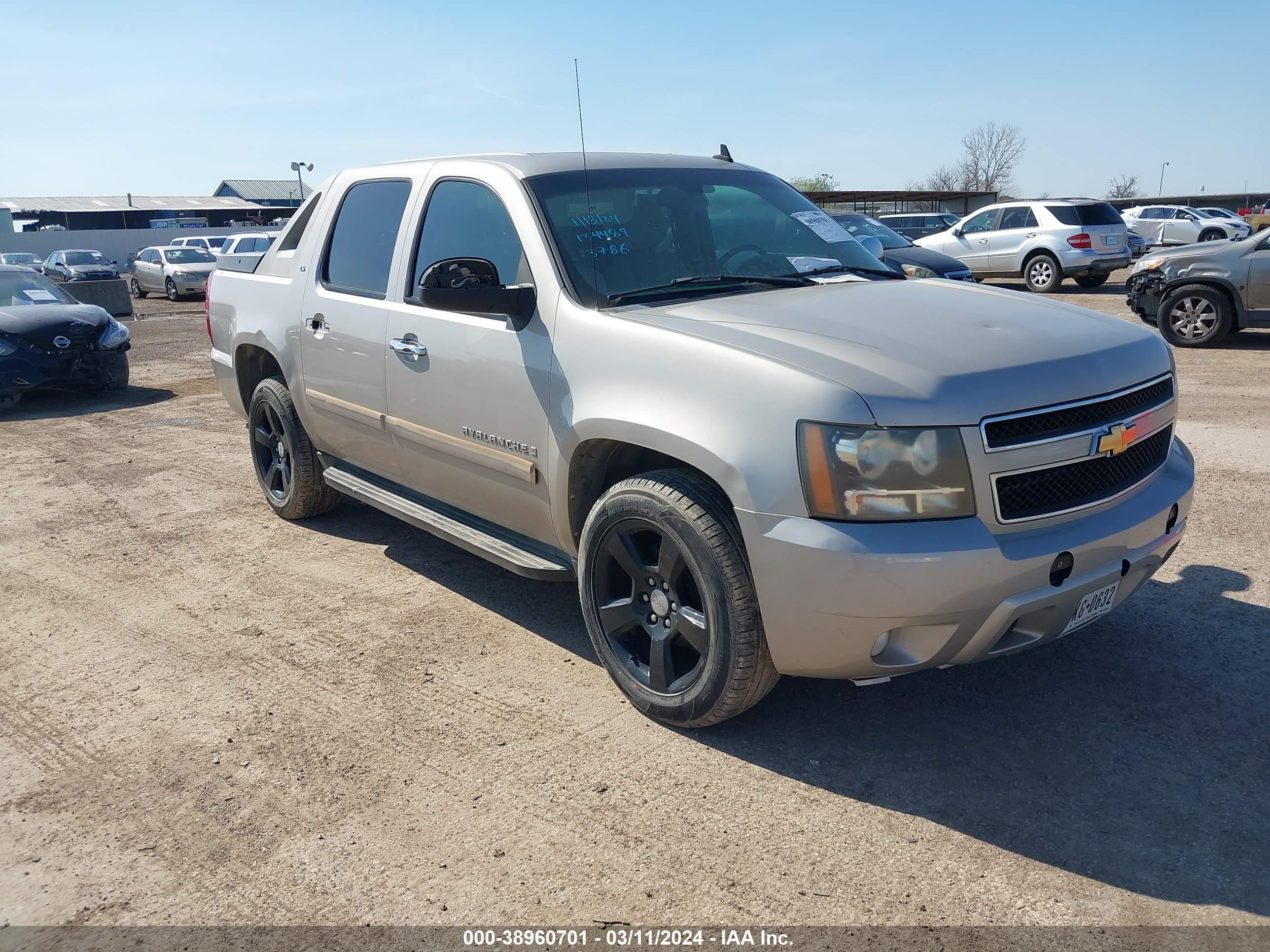 CHEVROLET AVALANCHE 2007 3gnec12j57g134489