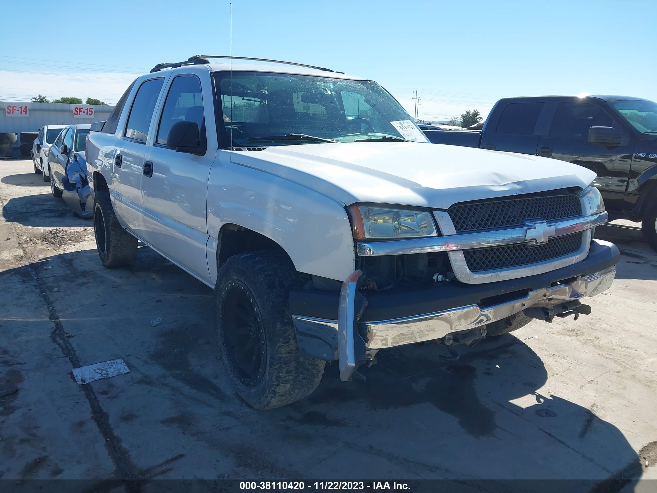 CHEVROLET AVALANCHE 2004 3gnec12t04g268601