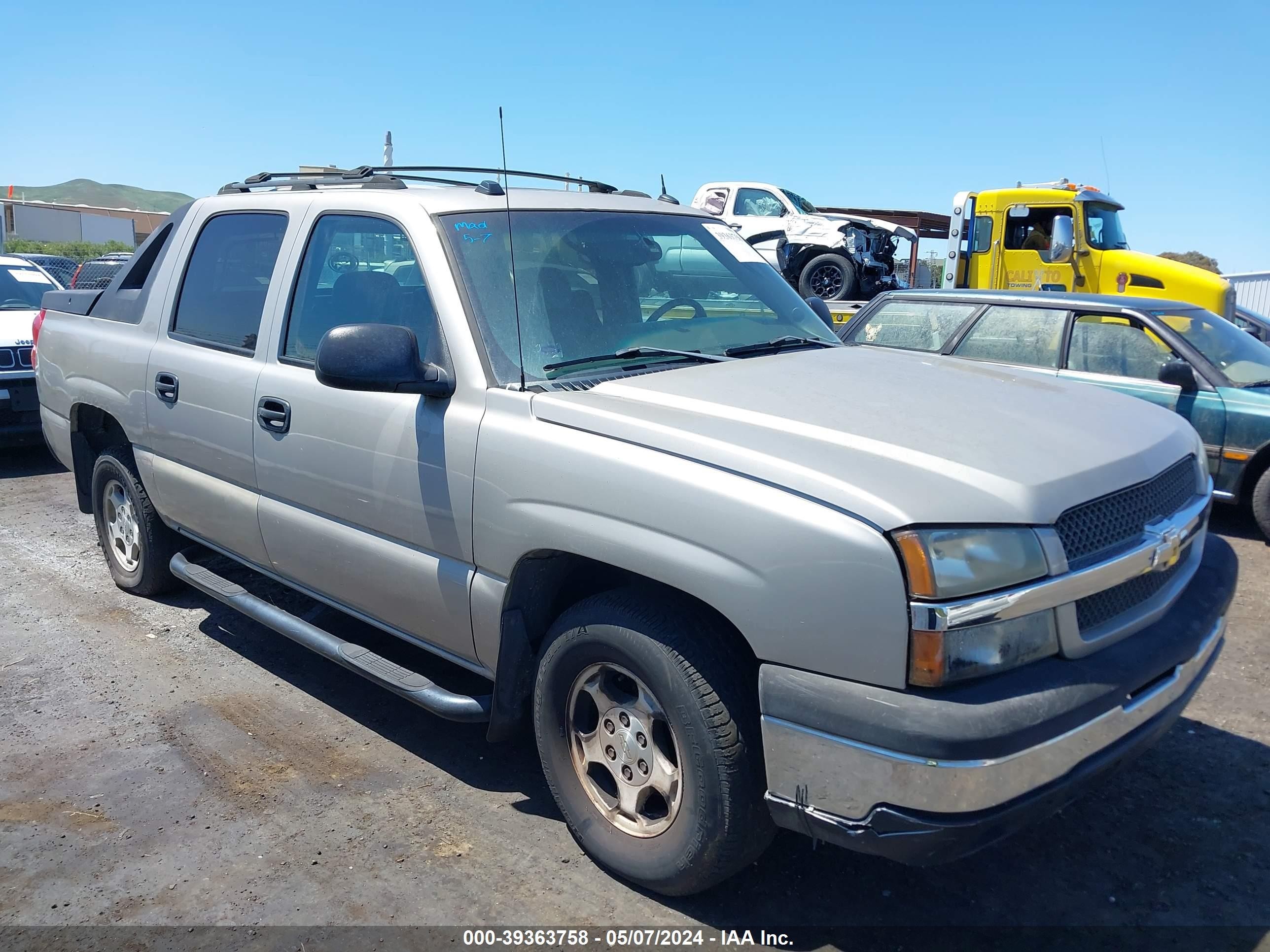 CHEVROLET AVALANCHE 2004 3gnec12t04g283485