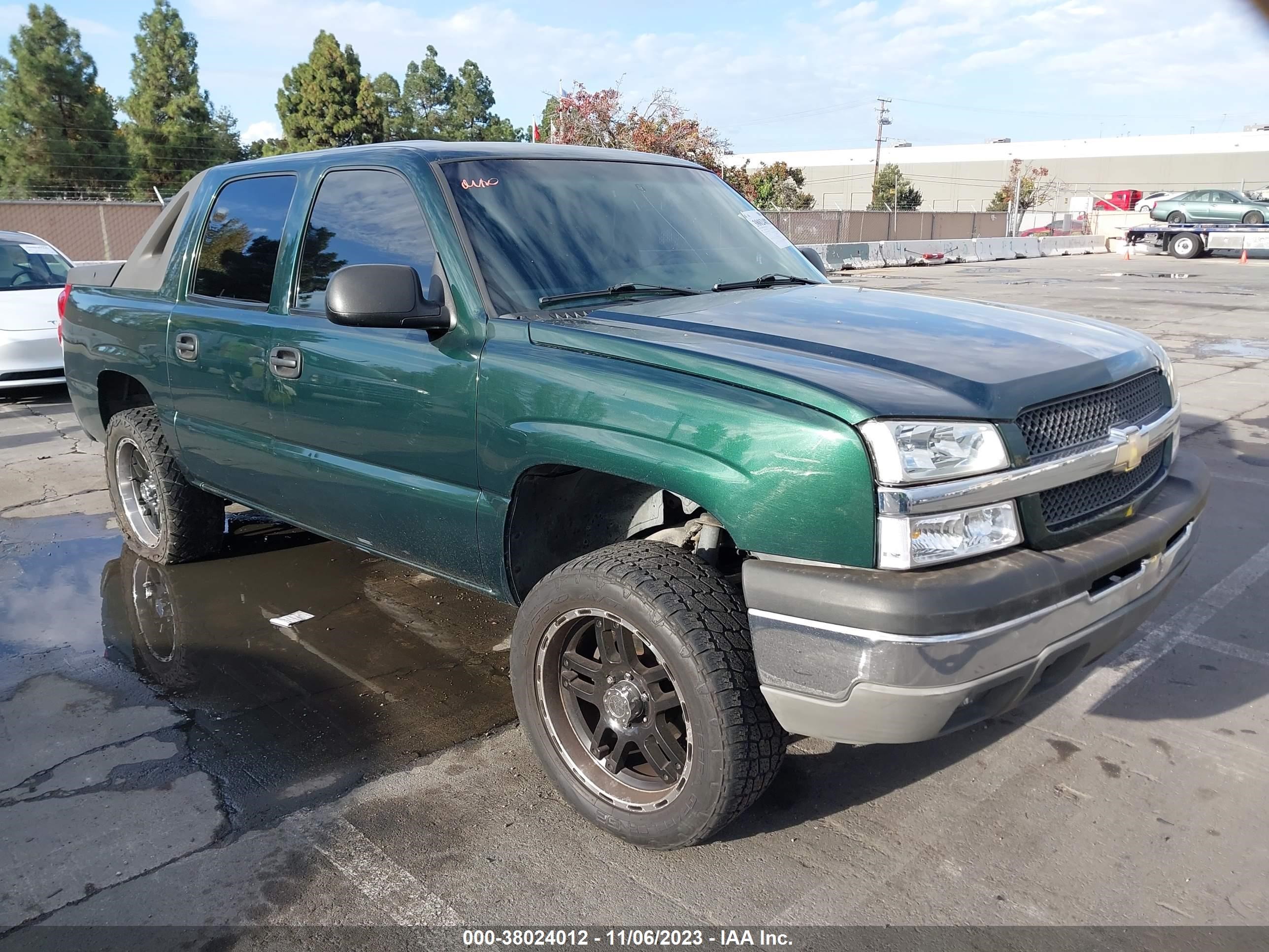 CHEVROLET AVALANCHE 2004 3gnec12t34g130146