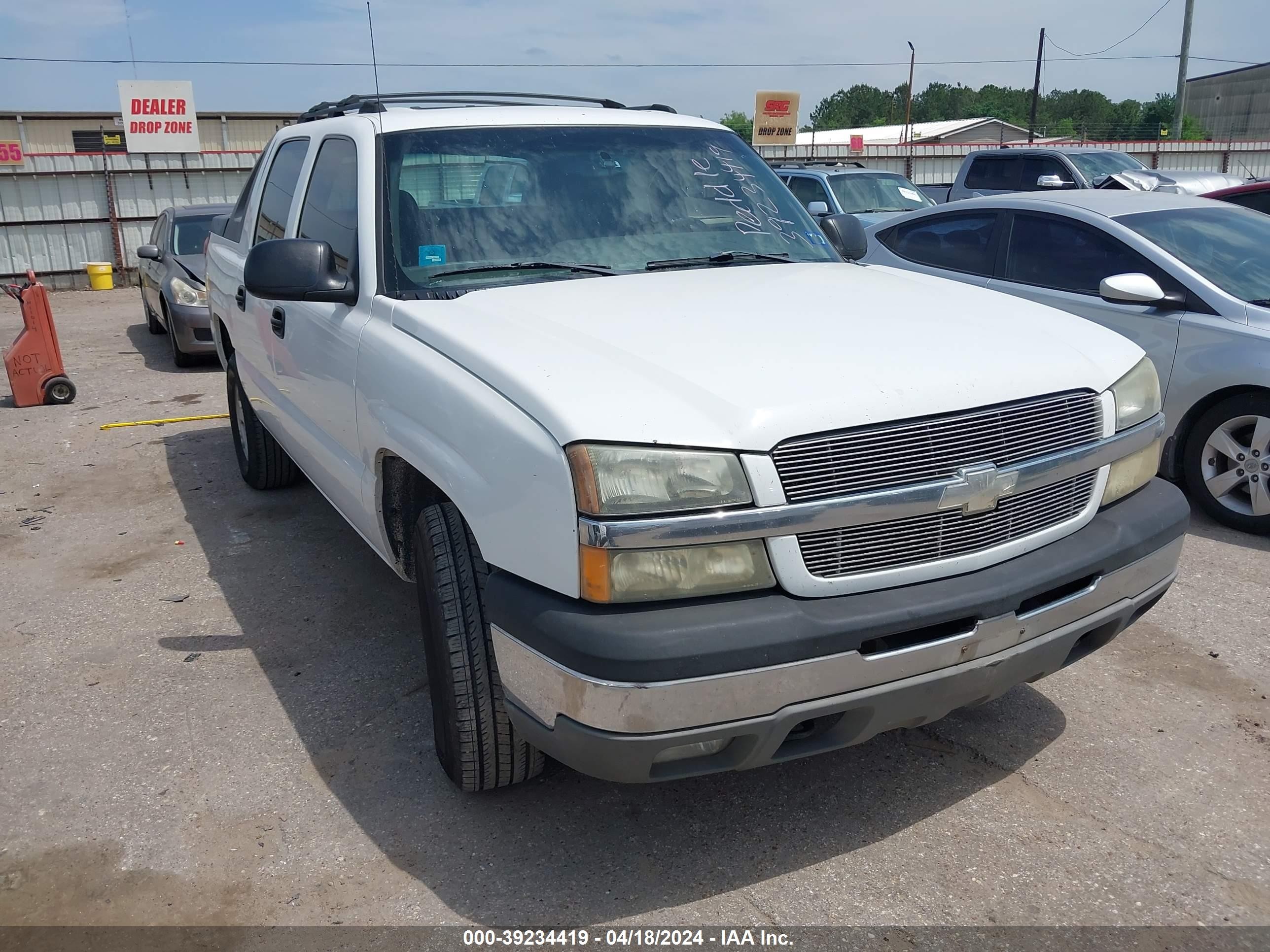 CHEVROLET AVALANCHE 2004 3gnec12t34g173966